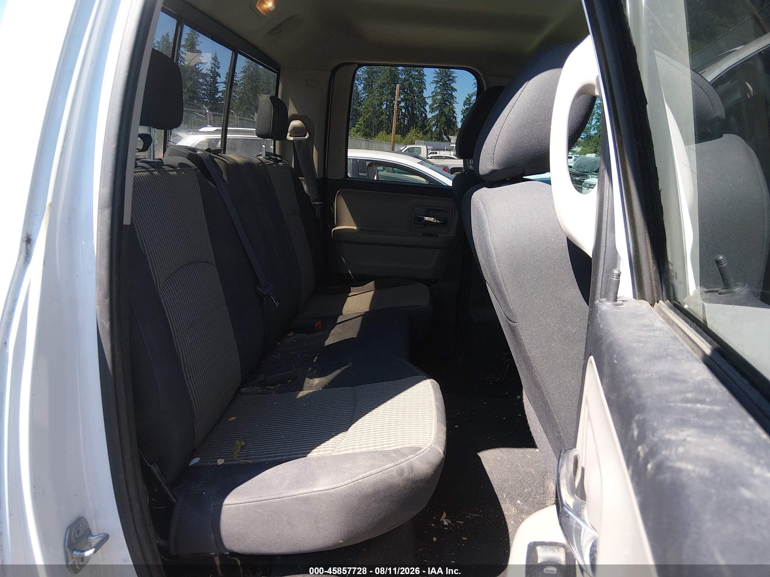 2010 Dodge Ram 1500 Slt/sport/trx White vin: 1D7RV1GP5AS135973