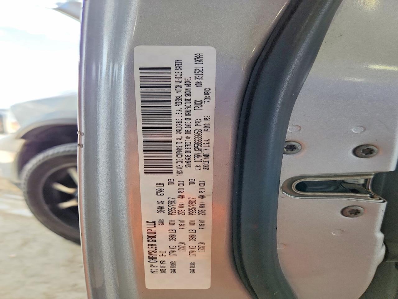 2011 Dodge Ram Silver vin: 1D7RV1GP5BS639053
