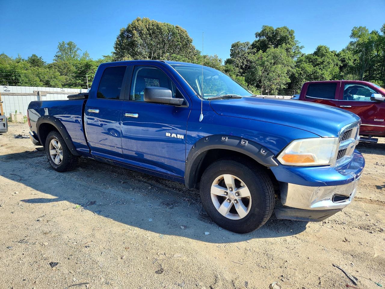 2010 Dodge Ram 1500 Blue vin: 1D7RV1GP6AS103503