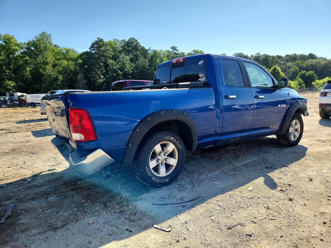 2010 Dodge Ram 1500 Blue vin: 1D7RV1GP6AS103503