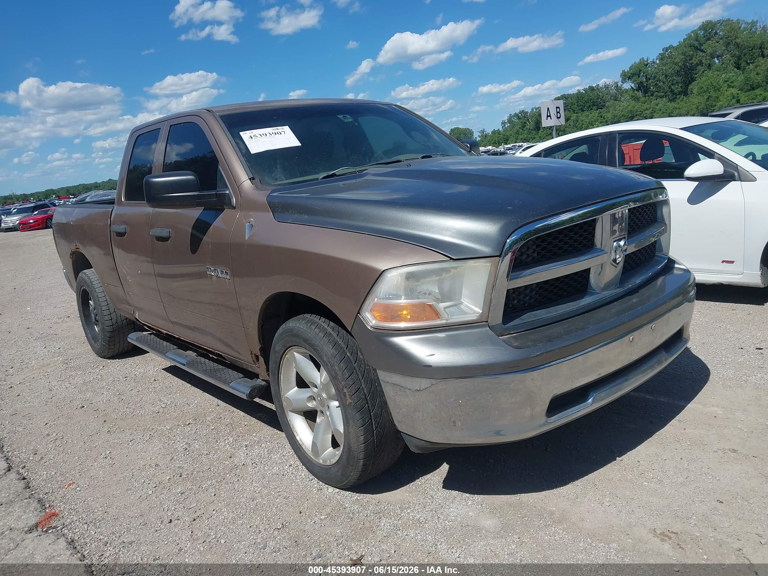 2010 Dodge Ram 1500 St Brown vin: 1D7RV1GP6AS142771