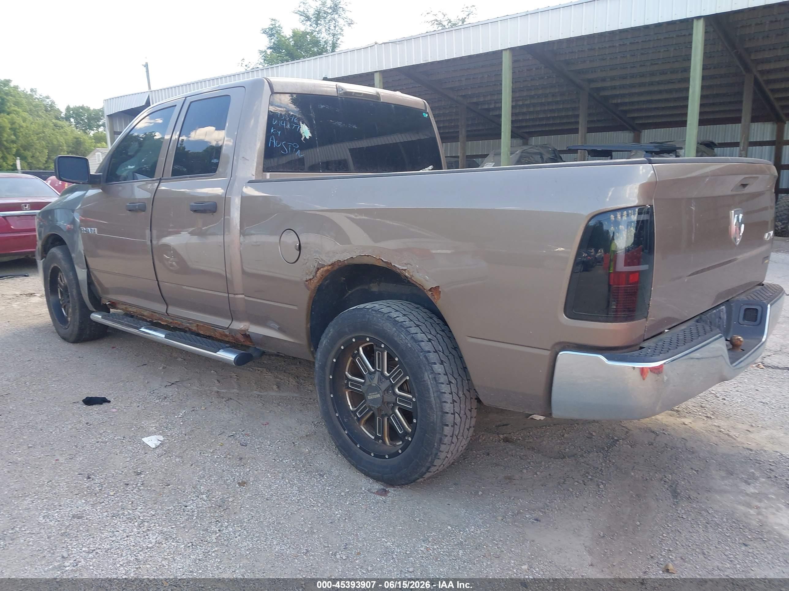 2010 Dodge Ram 1500 St Brown vin: 1D7RV1GP6AS142771