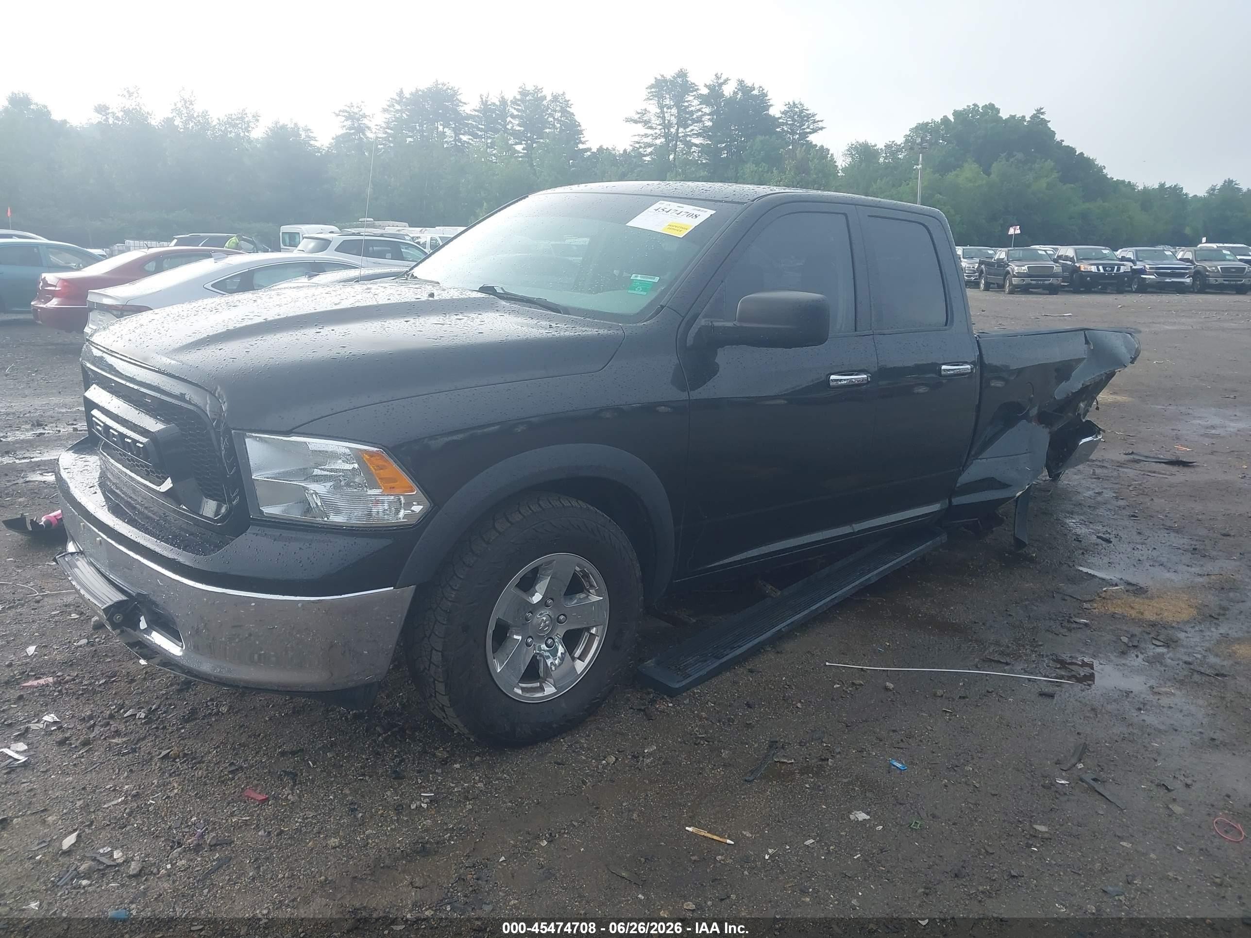 2010 Dodge Ram 1500 Slt/sport/trx Black vin: 1D7RV1GP6AS159649