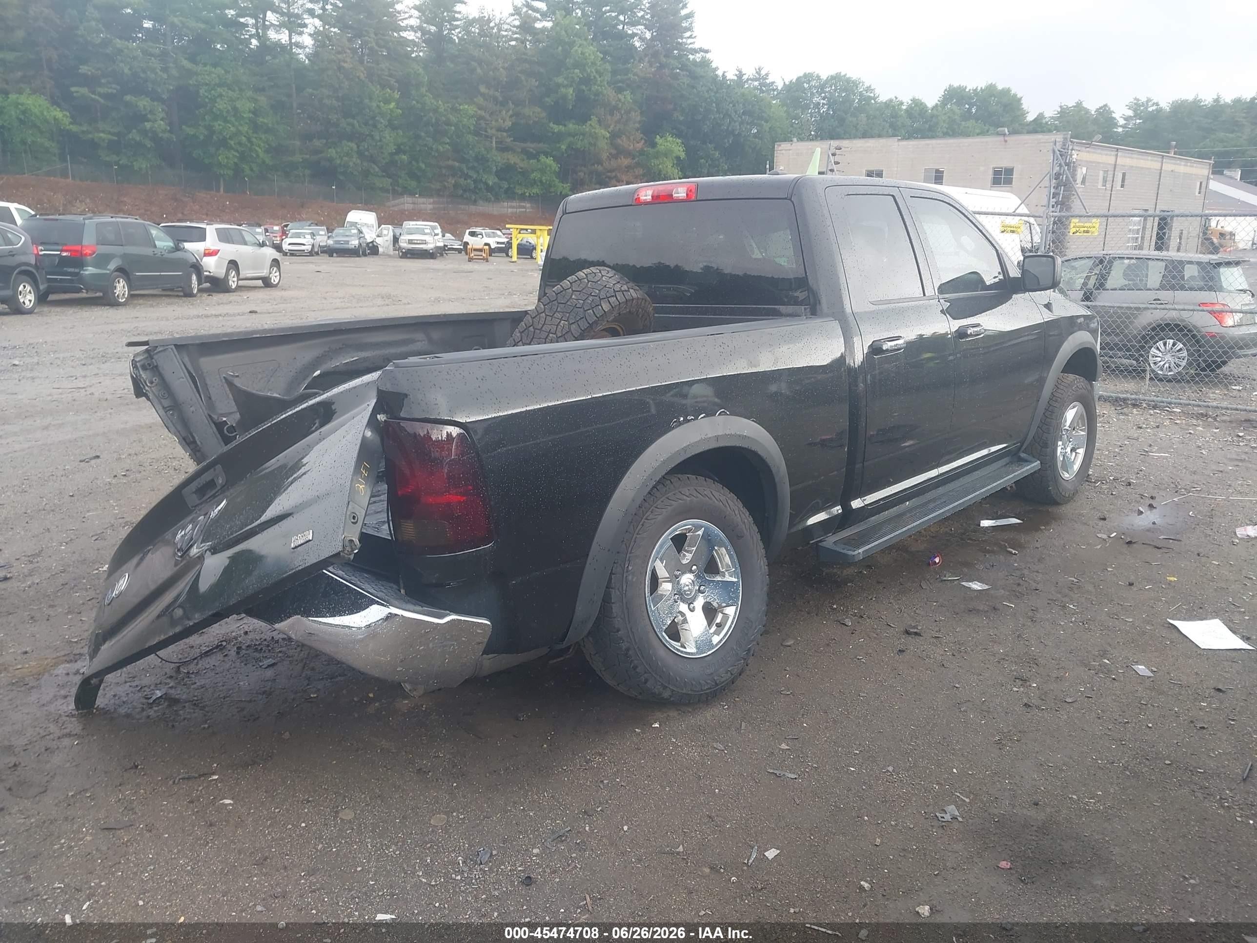 2010 Dodge Ram 1500 Slt/sport/trx Black vin: 1D7RV1GP6AS159649