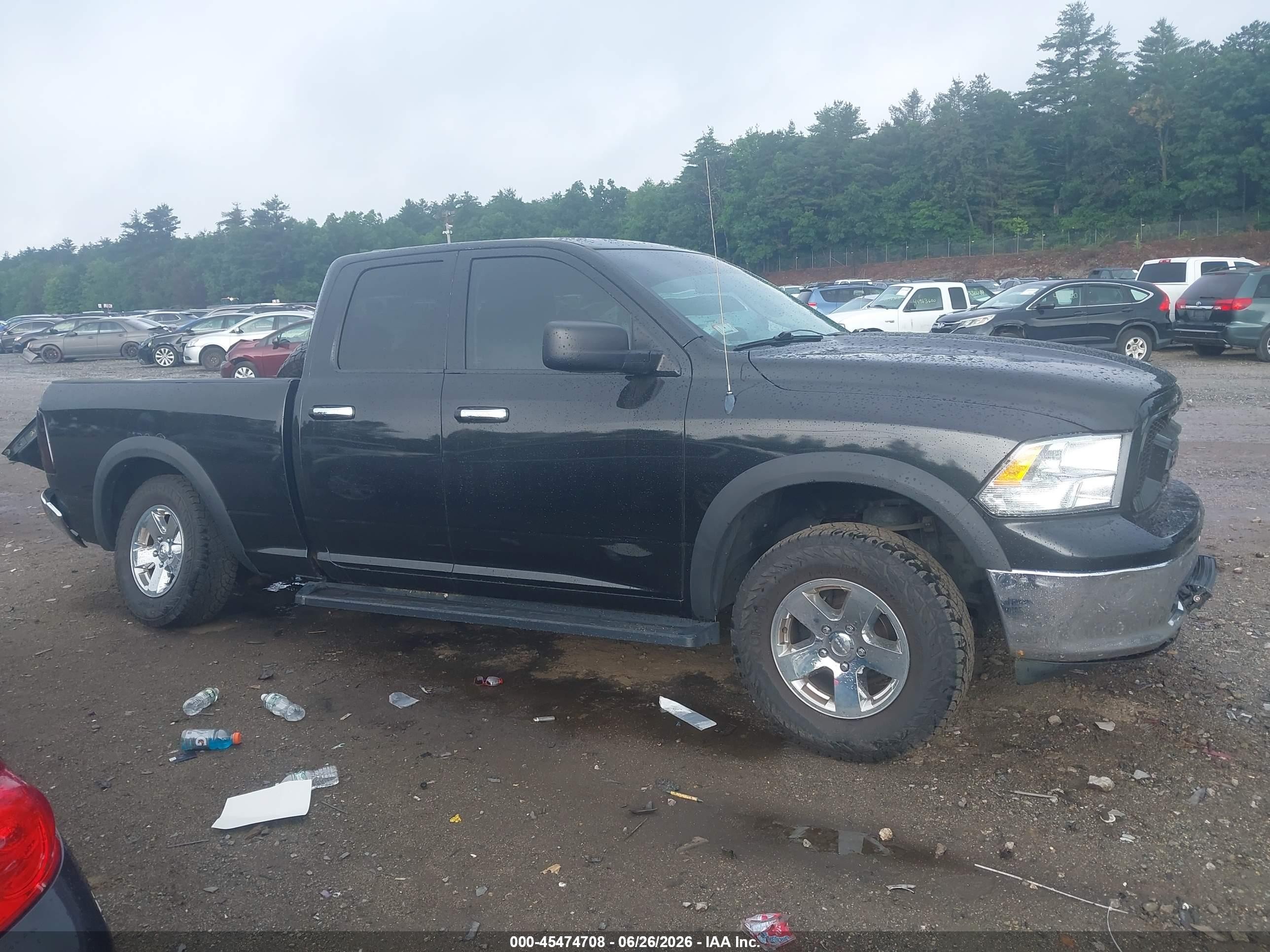 2010 Dodge Ram 1500 Slt/sport/trx Black vin: 1D7RV1GP6AS159649