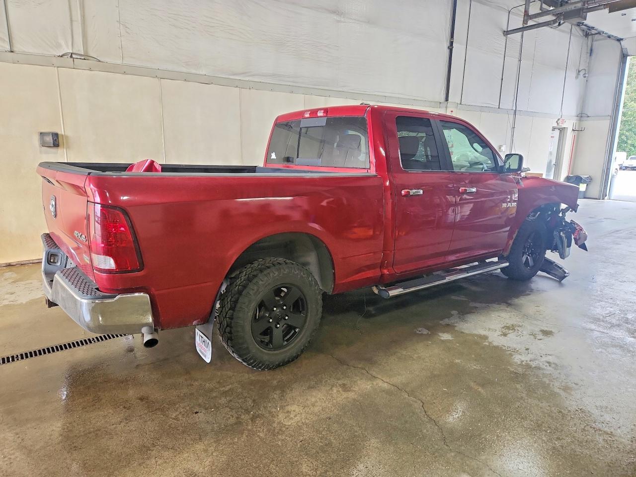 2010 Dodge Ram 1500 Красный vin: 1D7RV1GP6AS160865
