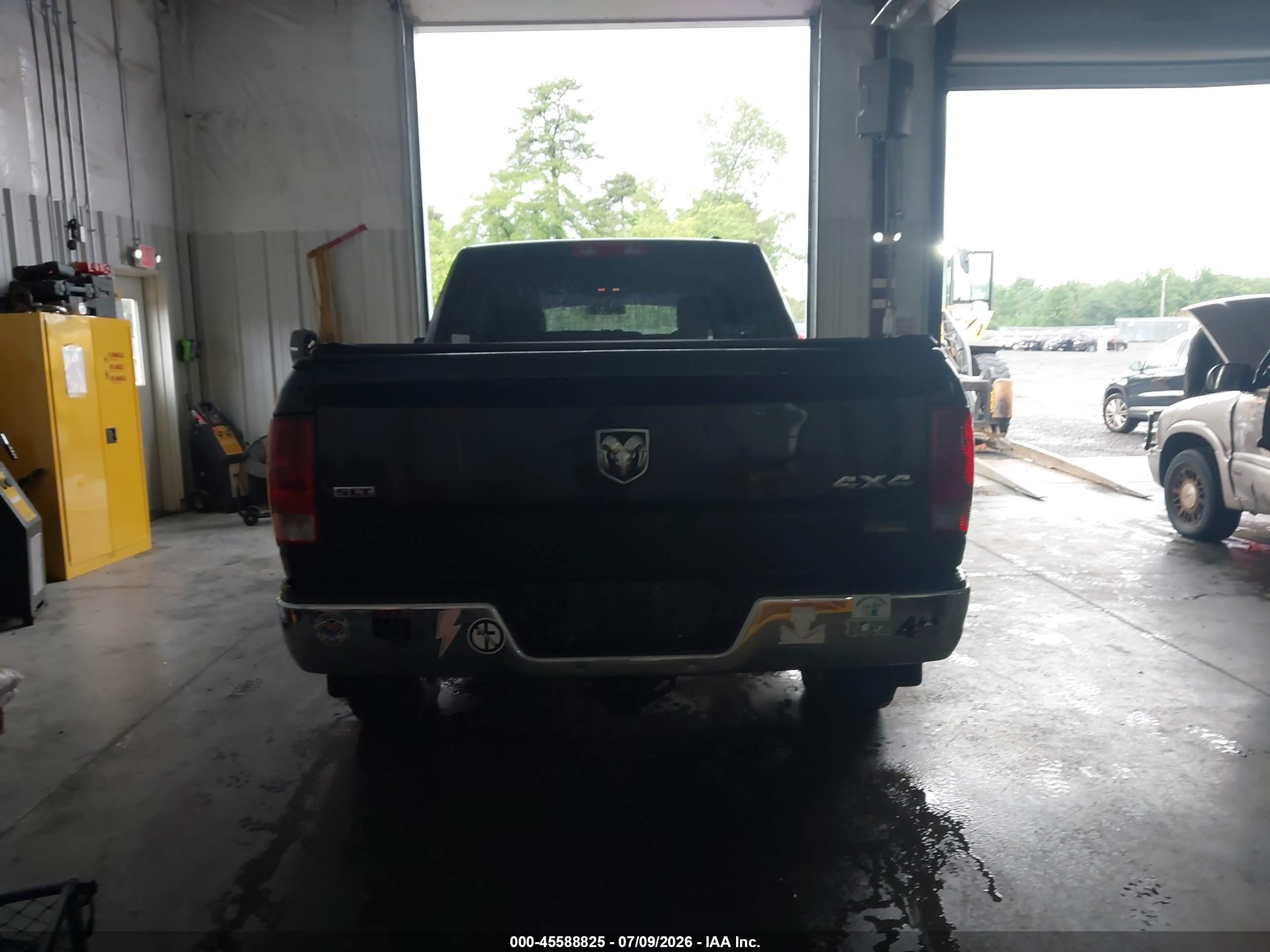 2011 Ram Ram 1500 Slt Черный vin: 1D7RV1GP6BS520539