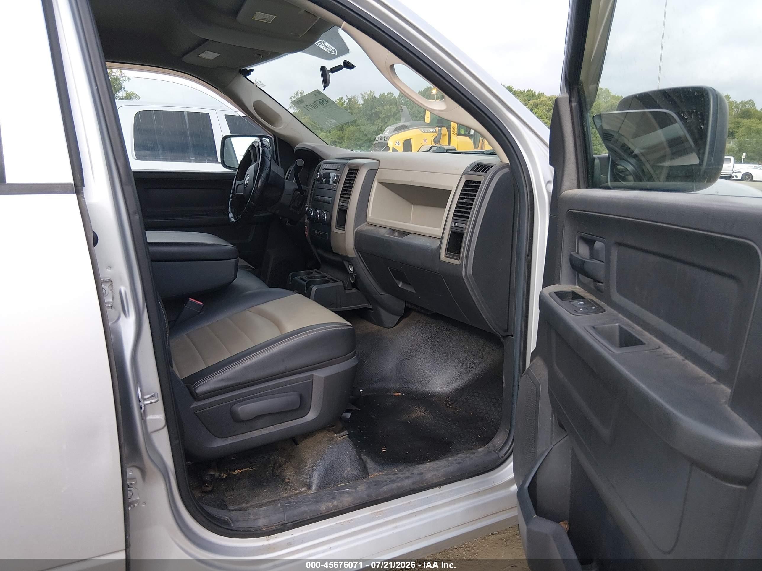 2011 Ram Ram 1500 St Silver vin: 1D7RV1GP6BS546512