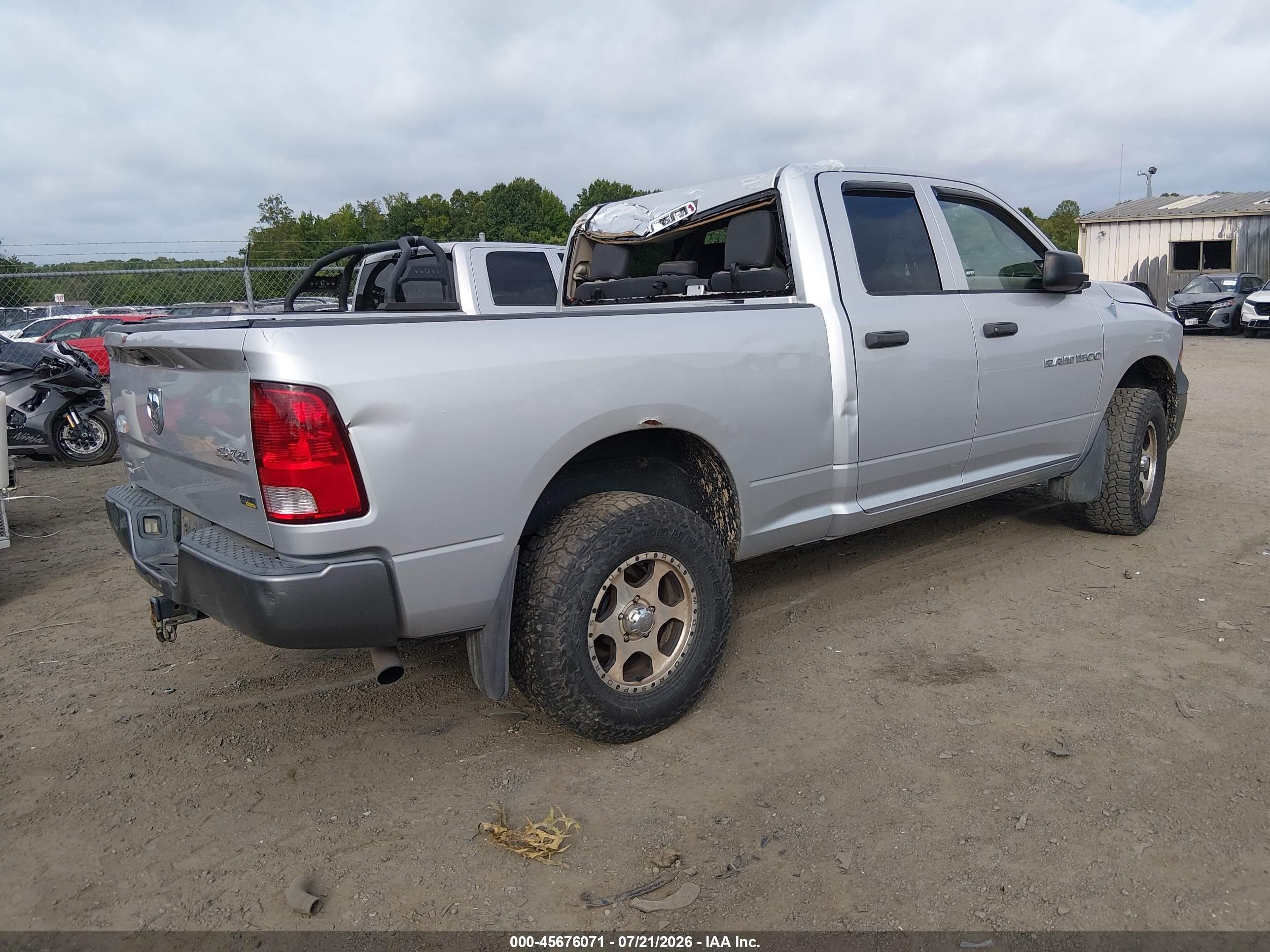 2011 Ram Ram 1500 St Silver vin: 1D7RV1GP6BS546512