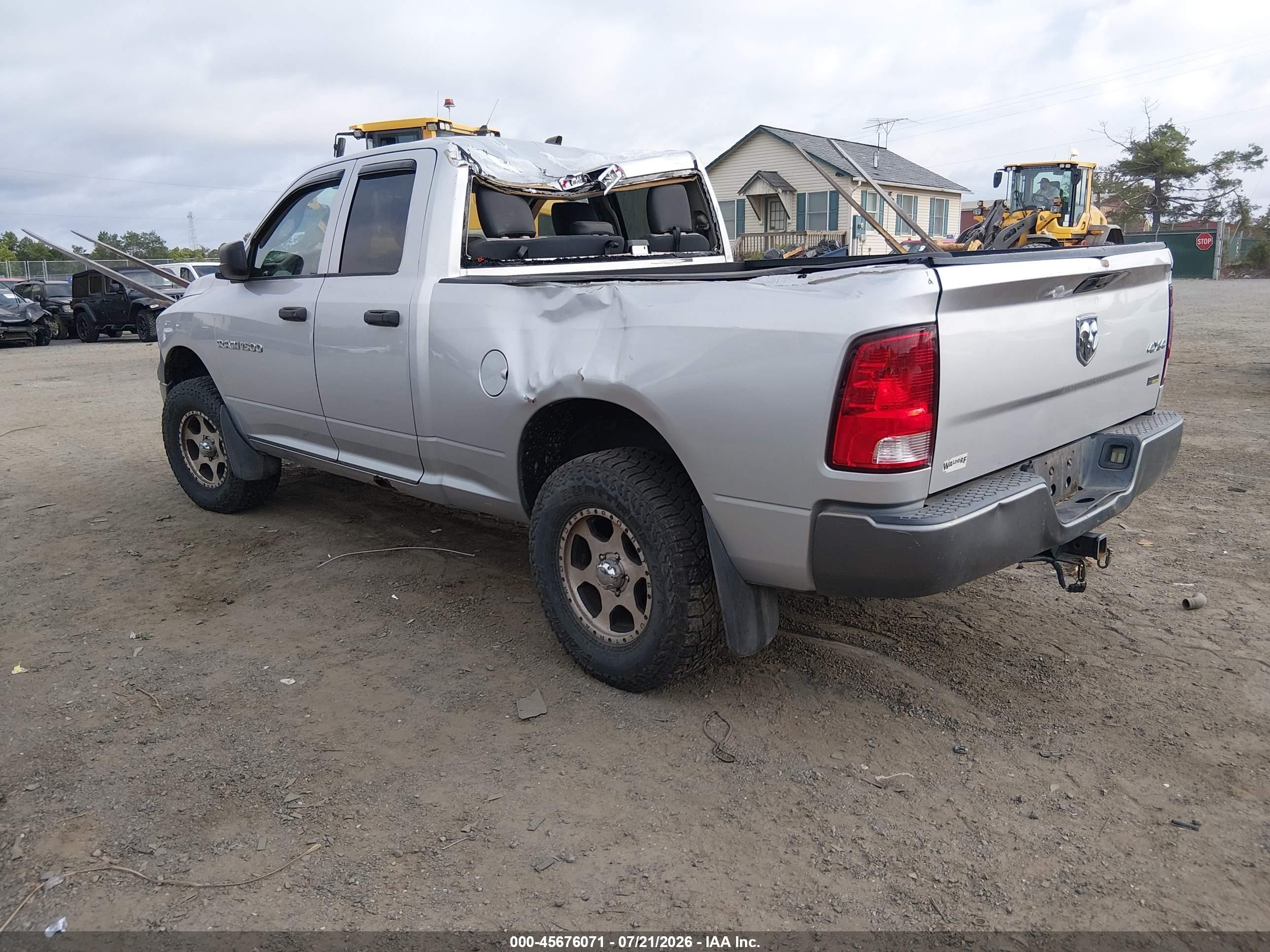 2011 Ram Ram 1500 St Silver vin: 1D7RV1GP6BS546512