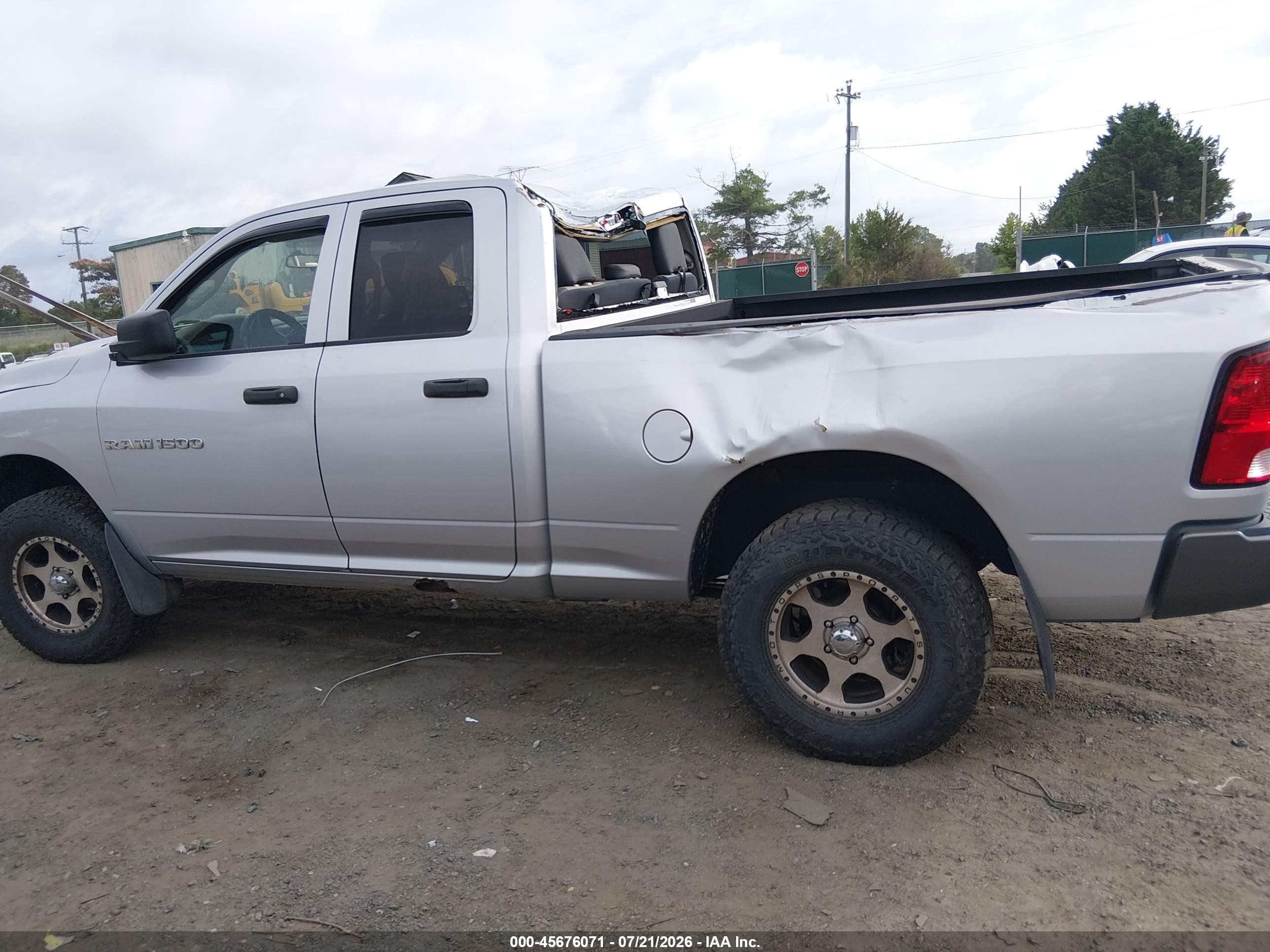 2011 Ram Ram 1500 St Silver vin: 1D7RV1GP6BS546512