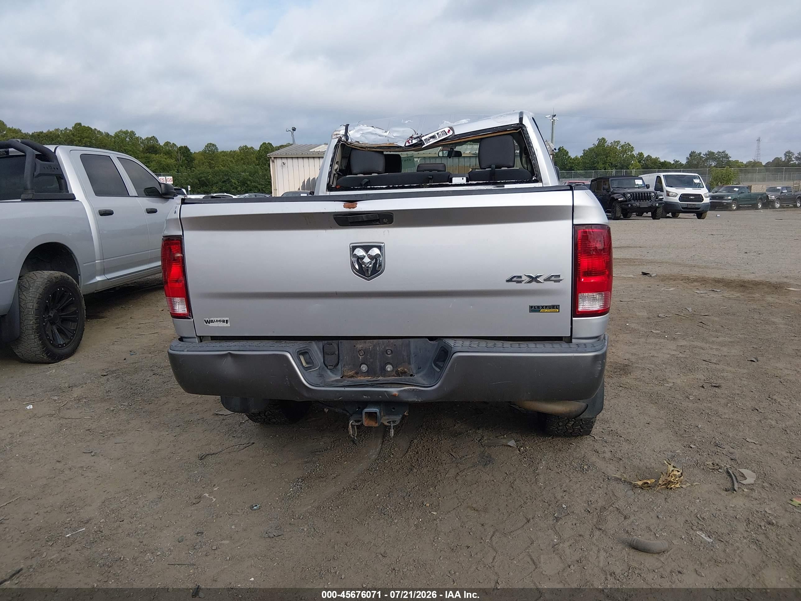2011 Ram Ram 1500 St Silver vin: 1D7RV1GP6BS546512