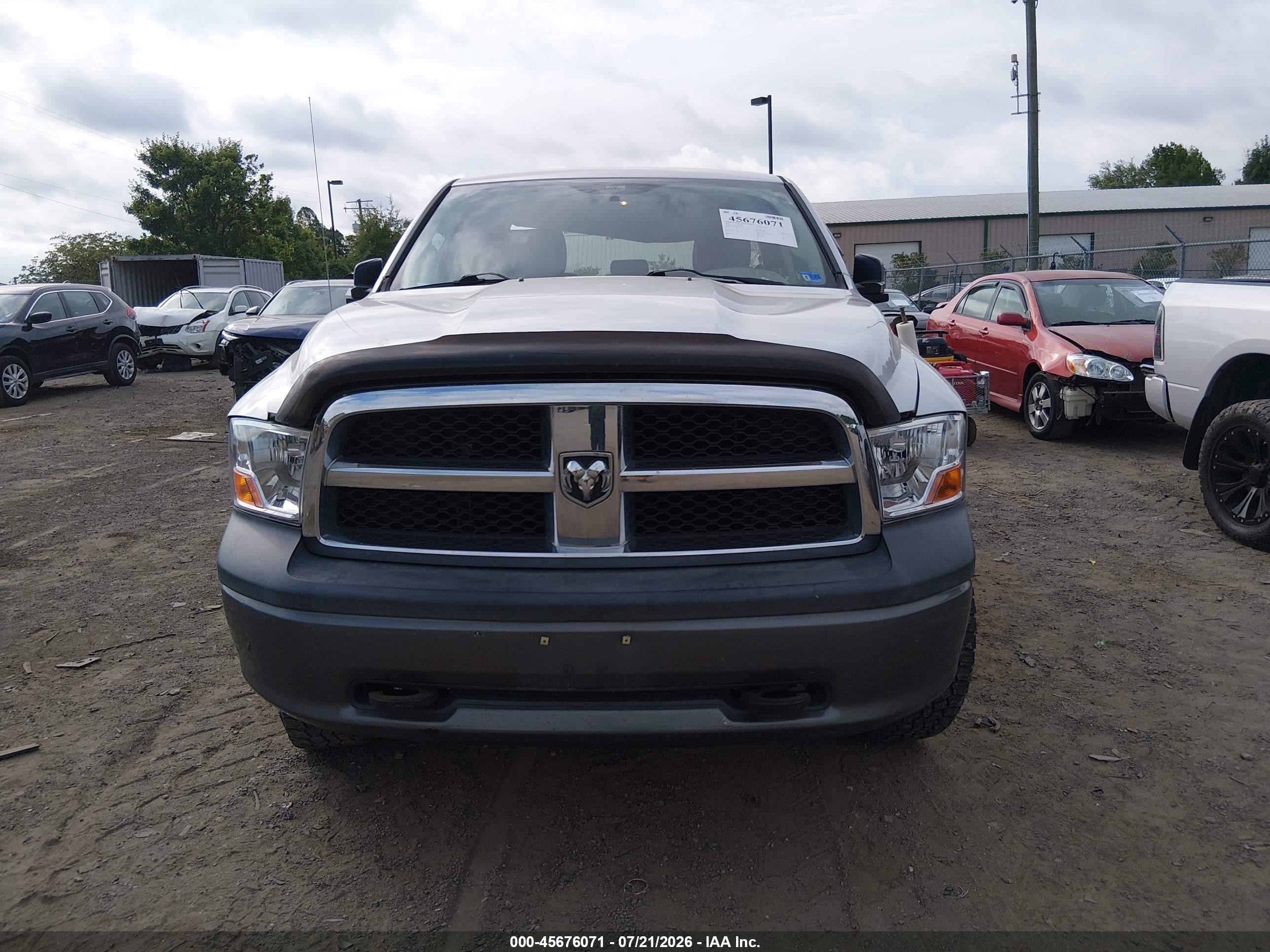2011 Ram Ram 1500 St Silver vin: 1D7RV1GP6BS546512