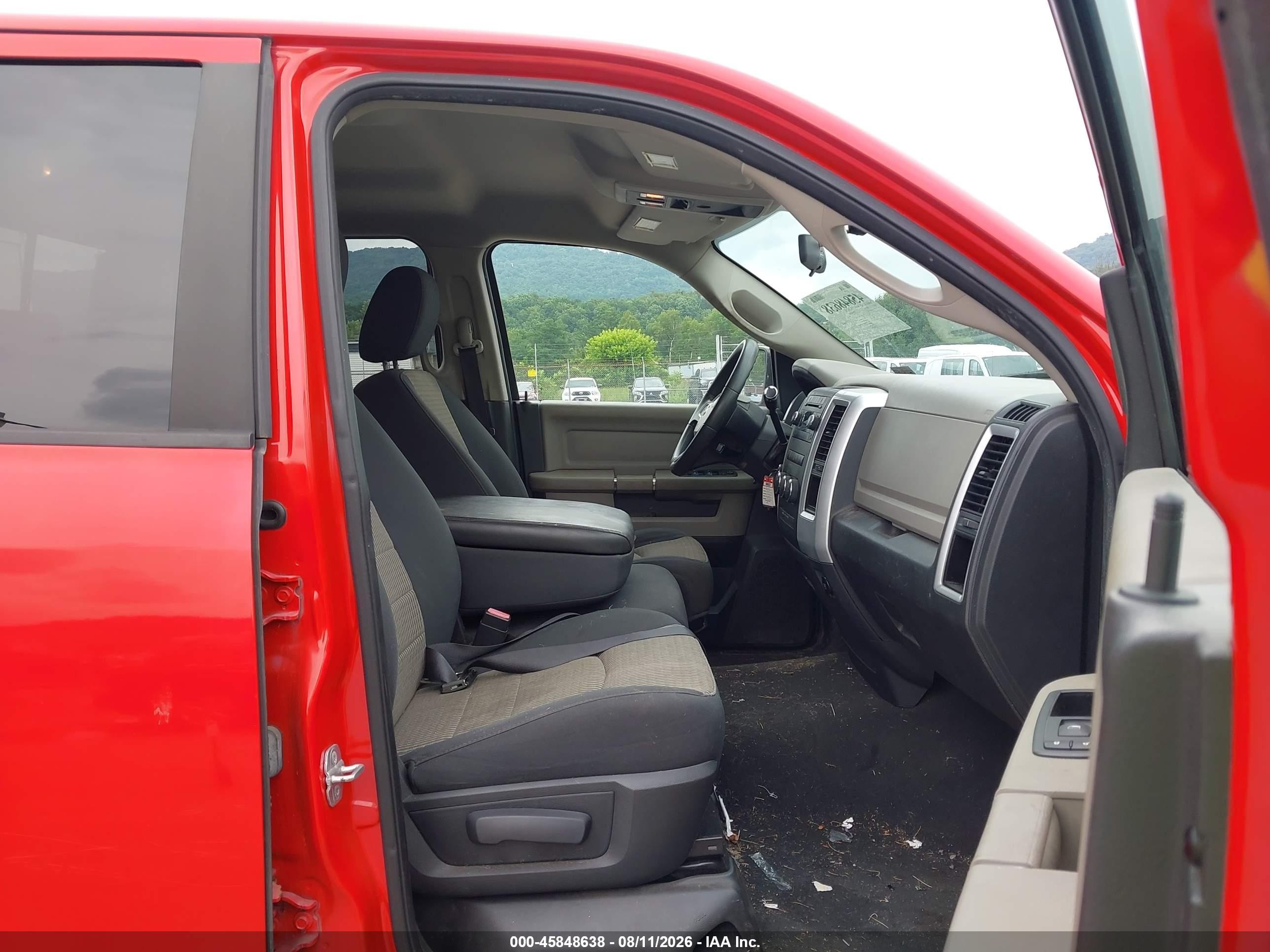 2011 Ram Ram 1500 Slt Red vin: 1D7RV1GP6BS548387