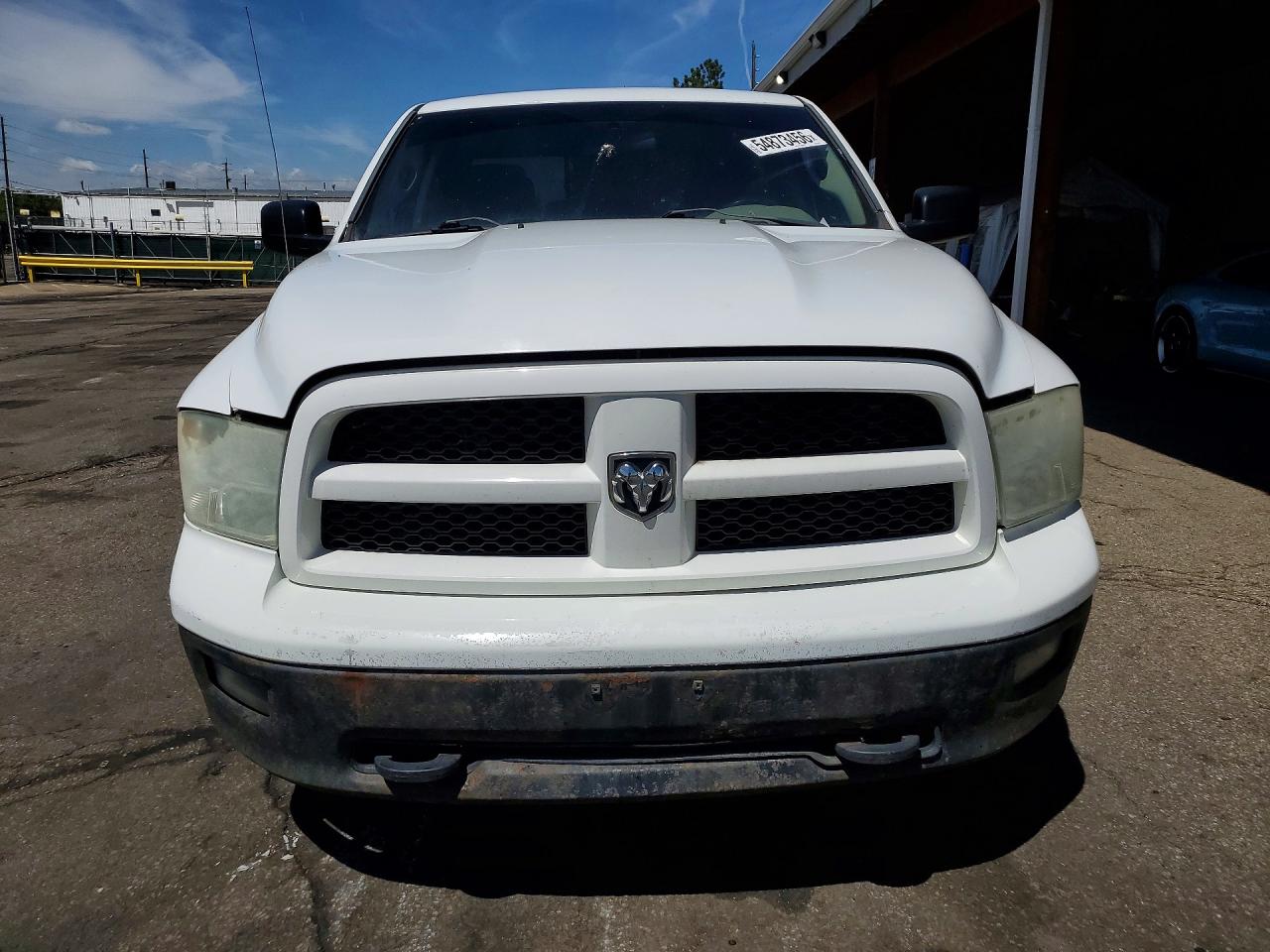 2010 Dodge Ram 1500 White vin: 1D7RV1GP7AS200838