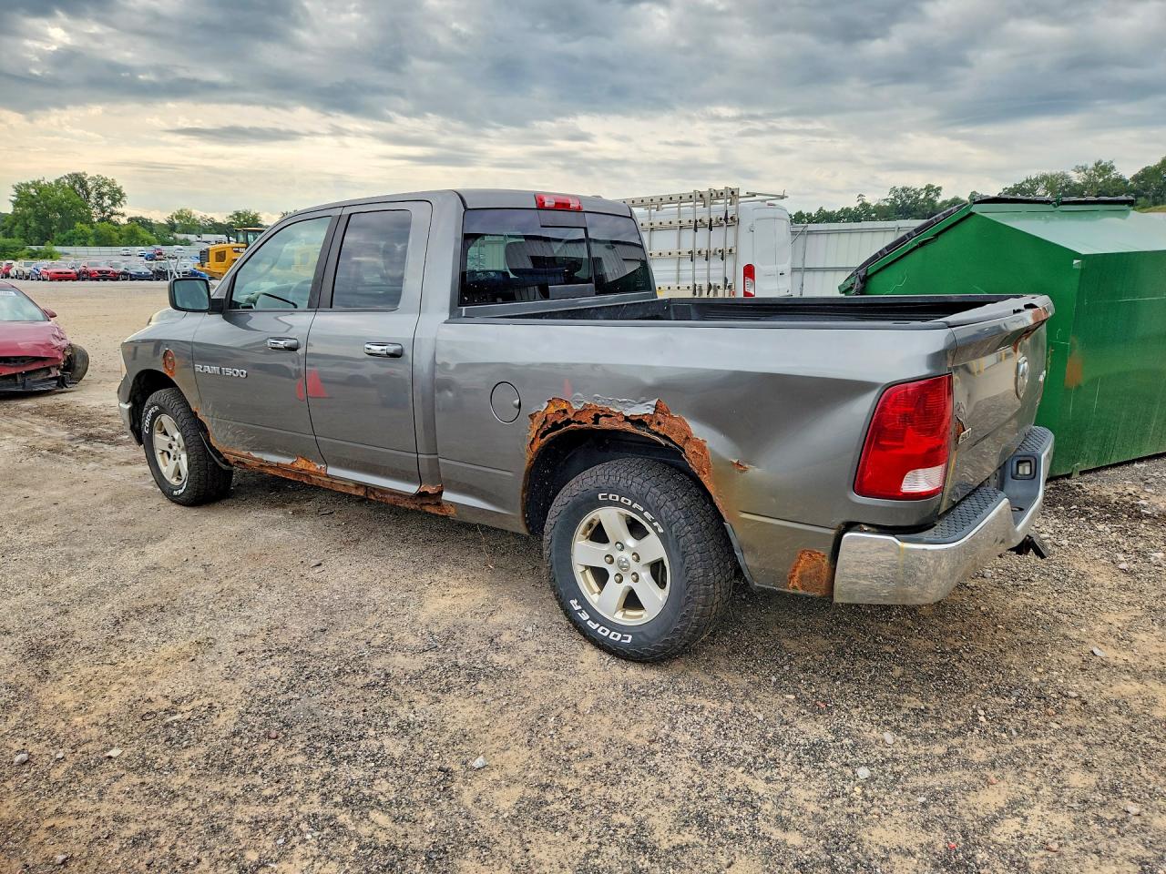 2011 Dodge Ram 1500 Slt Gray vin: 1D7RV1GP7BS693924