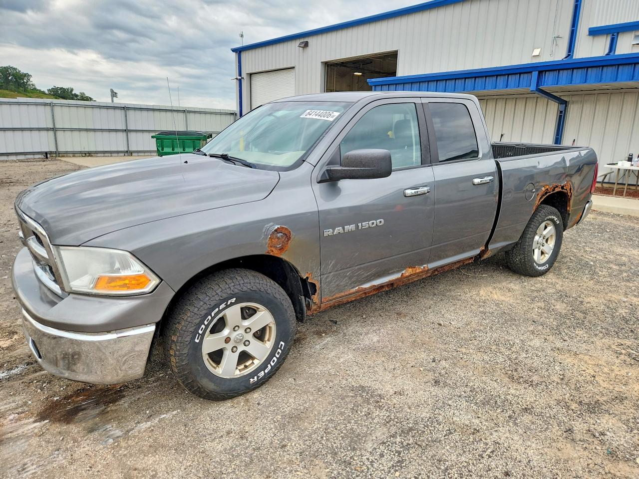 2011 Dodge Ram 1500 Slt Gray vin: 1D7RV1GP7BS693924
