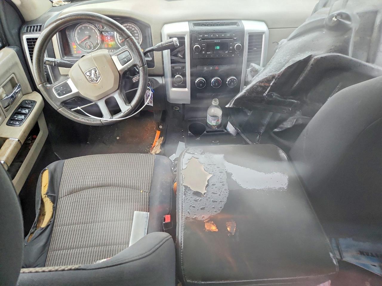 2010 Dodge Ram 1500 White vin: 1D7RV1GP8AS177487