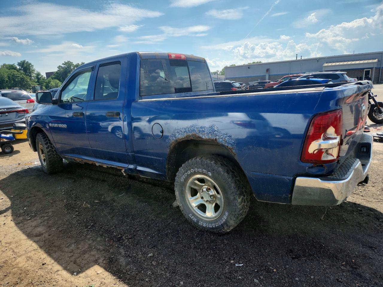 2011 Dodge Ram 1500 Blue vin: 1D7RV1GP8BS501782