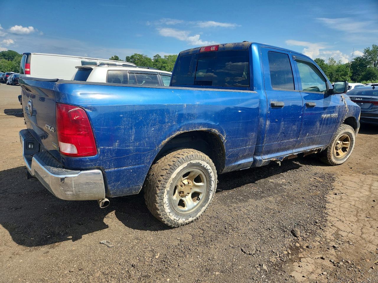 2011 Dodge Ram 1500 Blue vin: 1D7RV1GP8BS501782