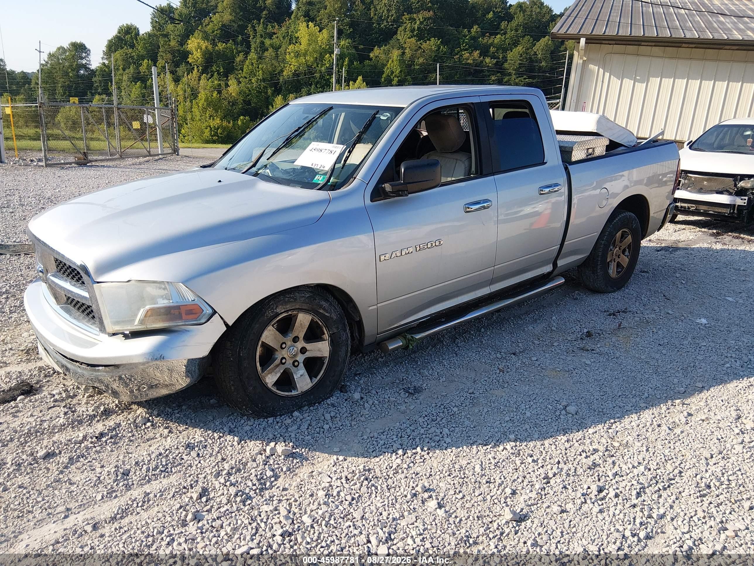 2011 Ram Ram 1500 Slt Серебряный vin: 1D7RV1GP8BS570553