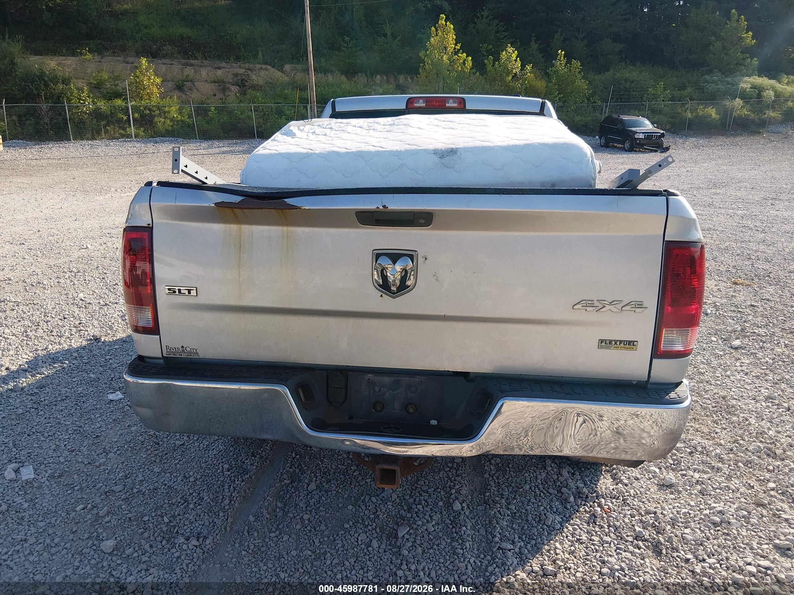 2011 Ram Ram 1500 Slt Серебряный vin: 1D7RV1GP8BS570553