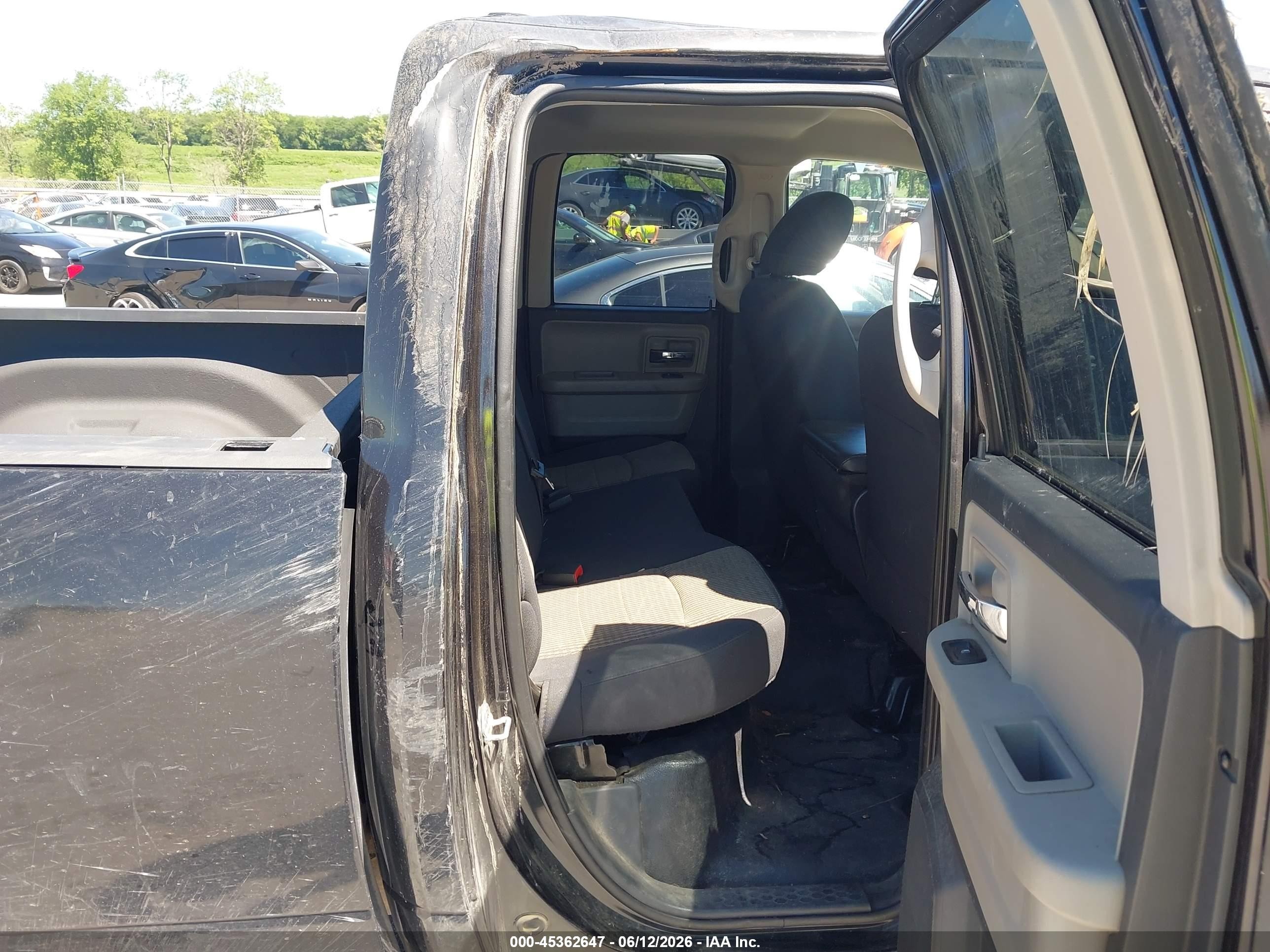 2011 Ram Ram 1500 Slt Black vin: 1D7RV1GP8BS580550