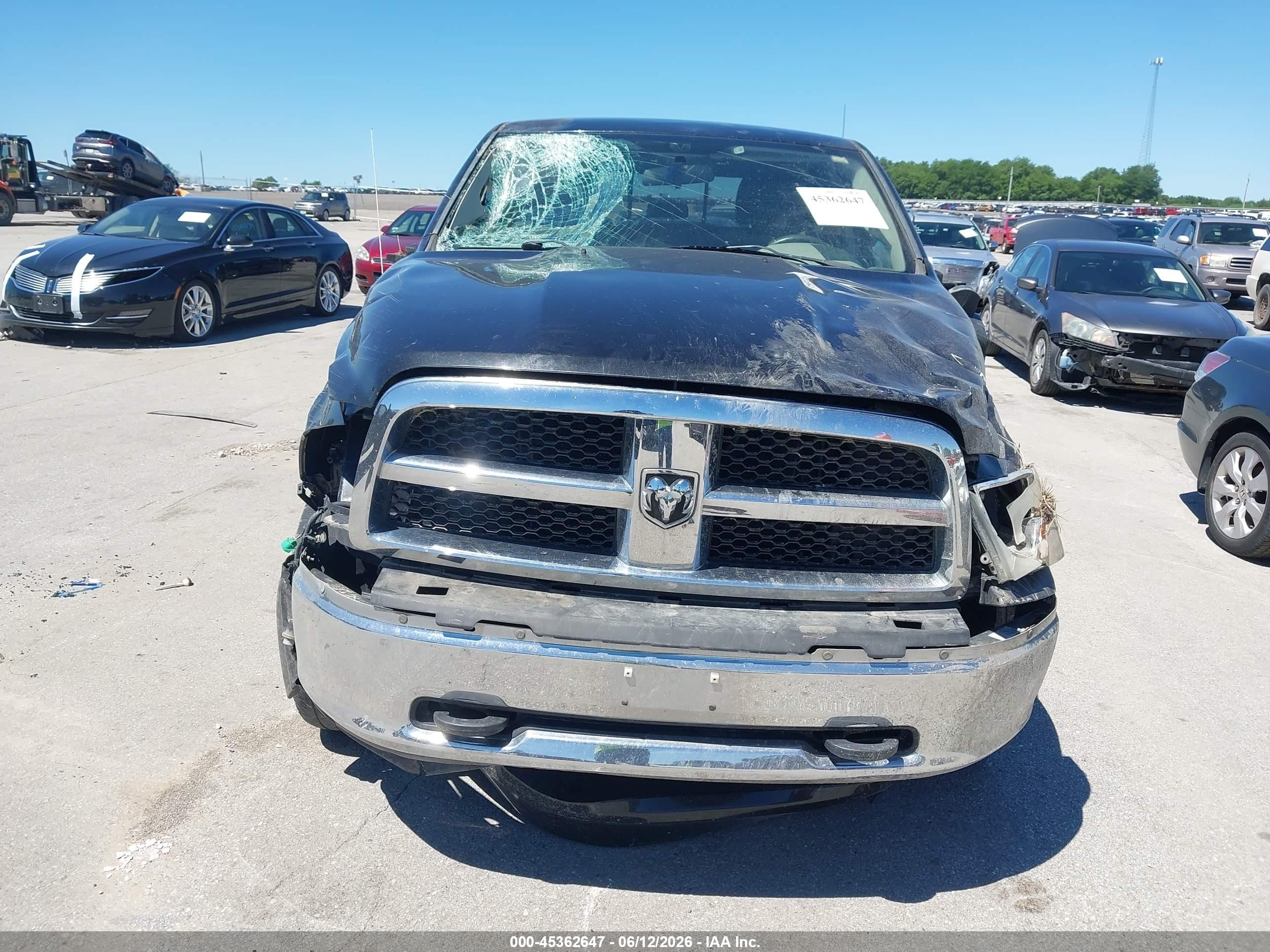 2011 Ram Ram 1500 Slt Black vin: 1D7RV1GP8BS580550