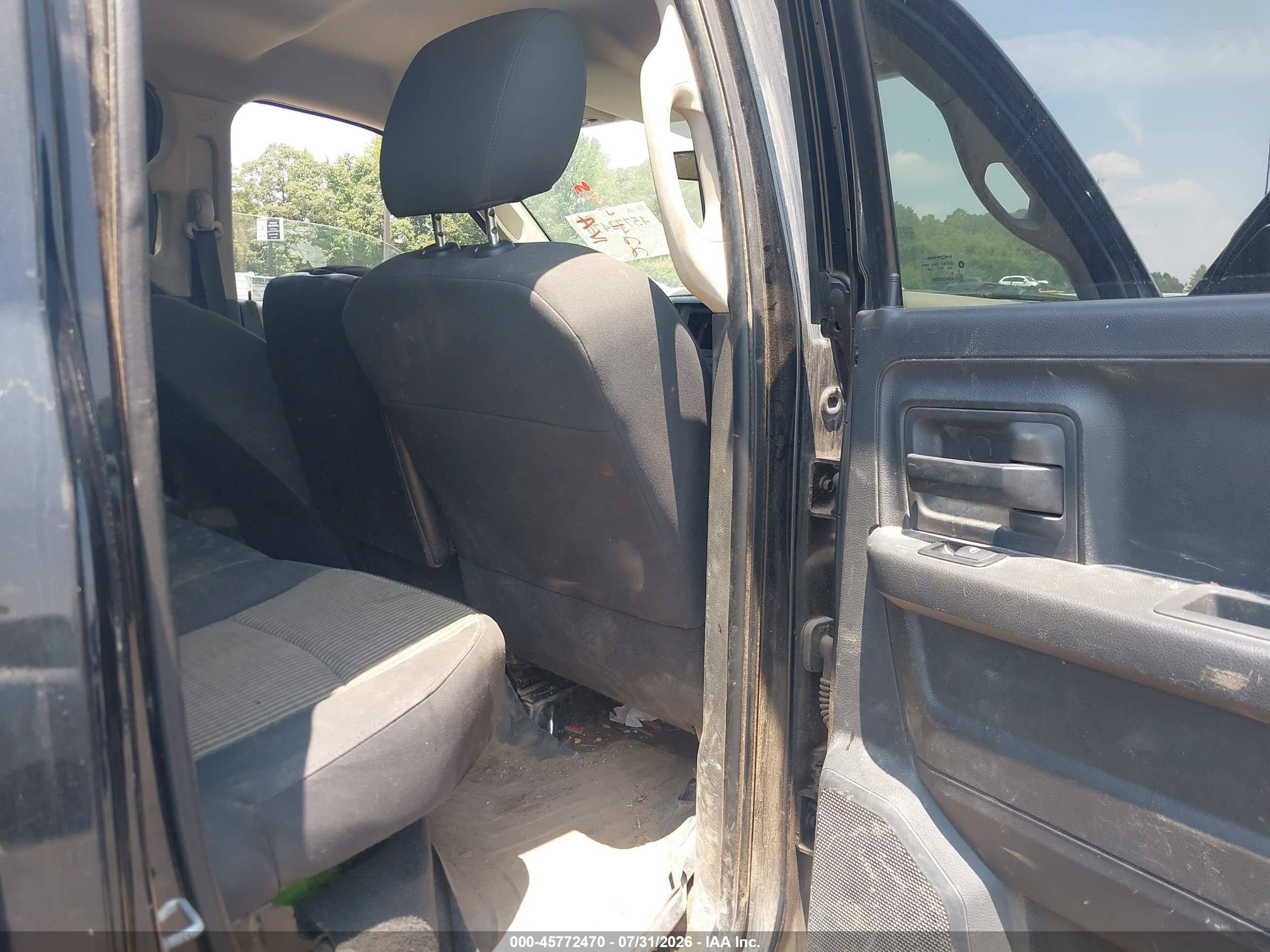 2010 Dodge Ram 1500 St Black vin: 1D7RV1GP9AS224445