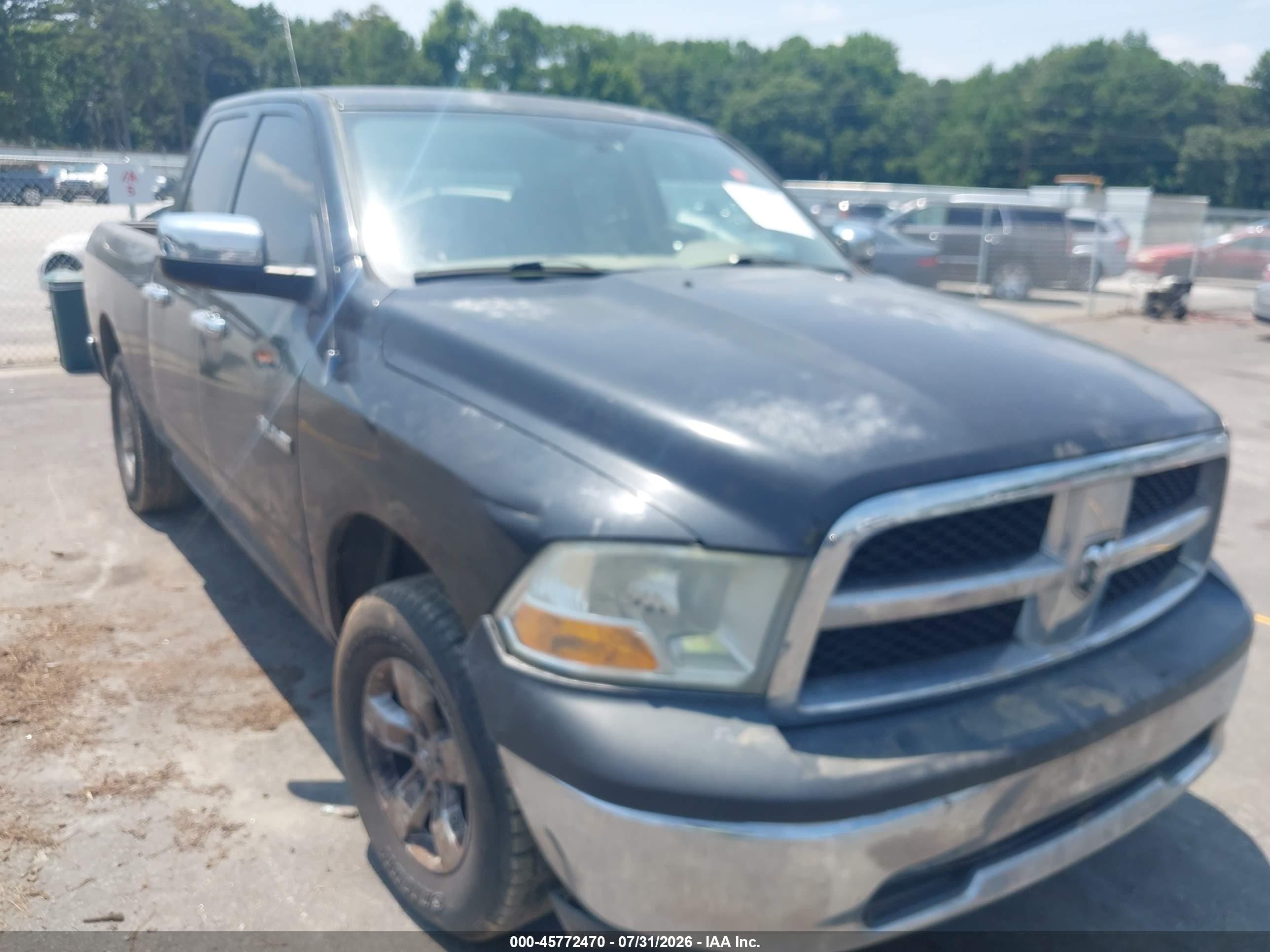 2010 Dodge Ram 1500 St Black vin: 1D7RV1GP9AS224445