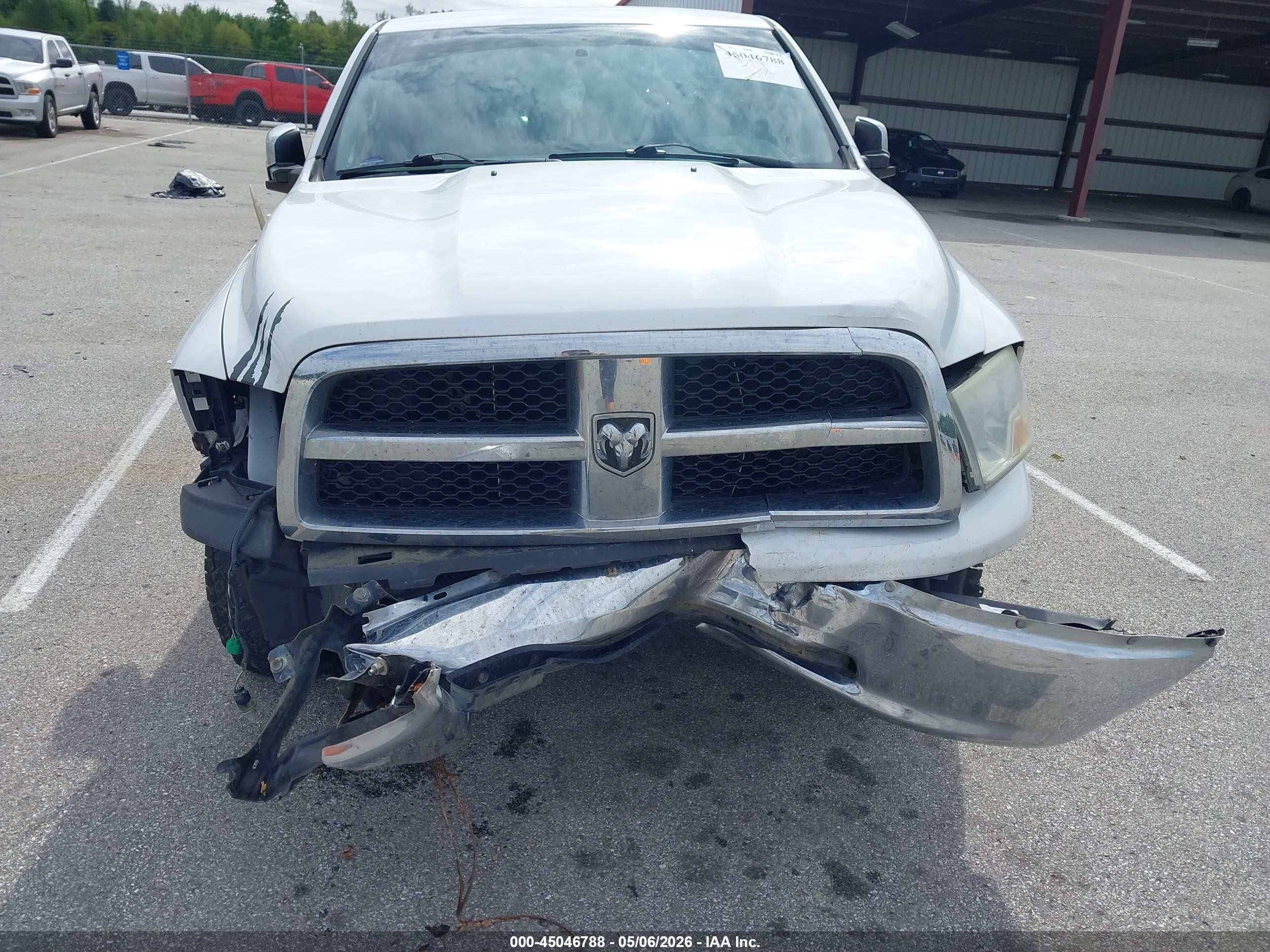 2011 Ram Ram 1500 Slt White vin: 1D7RV1GP9BS535682