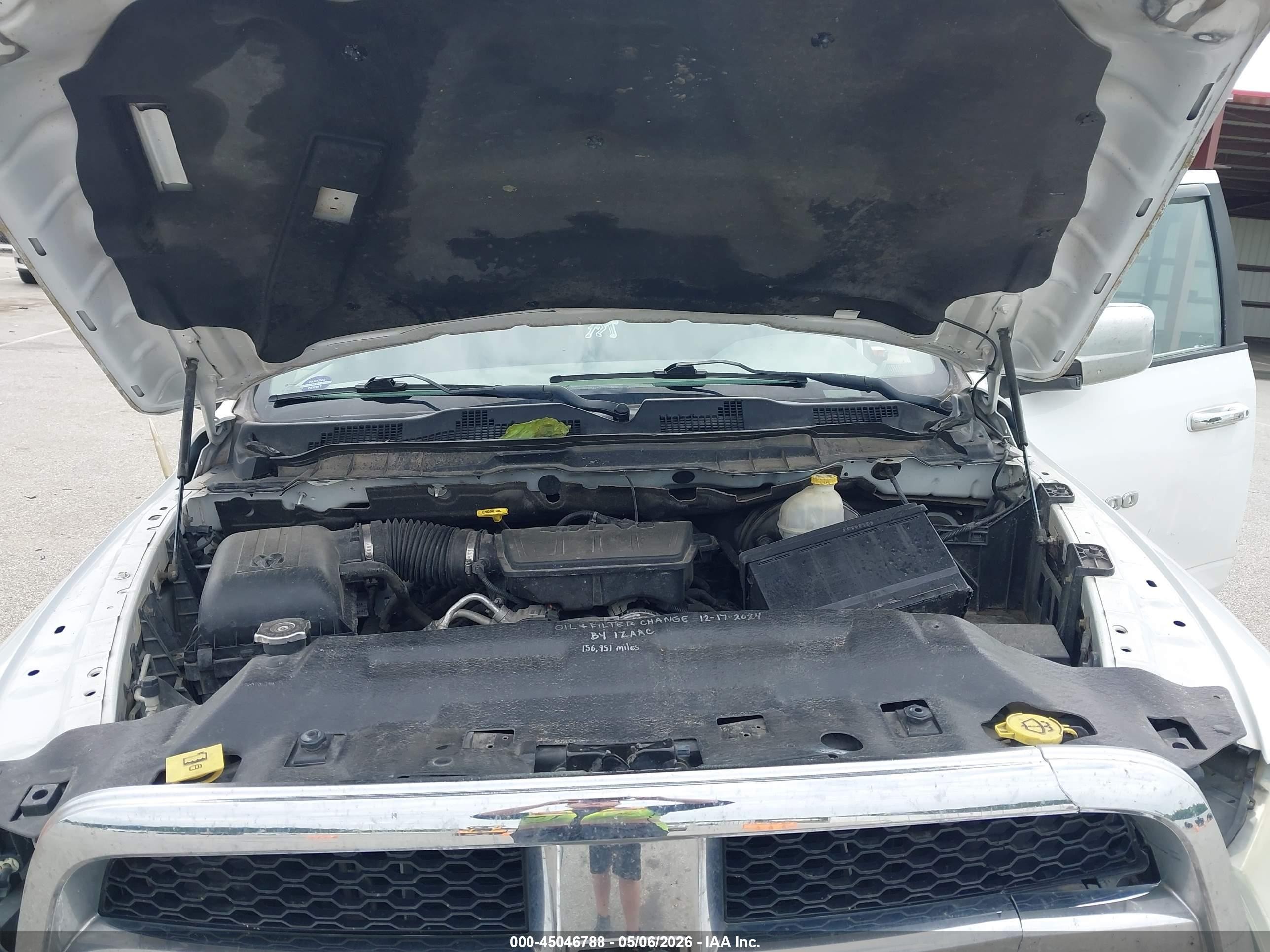 2011 Ram Ram 1500 Slt White vin: 1D7RV1GP9BS535682