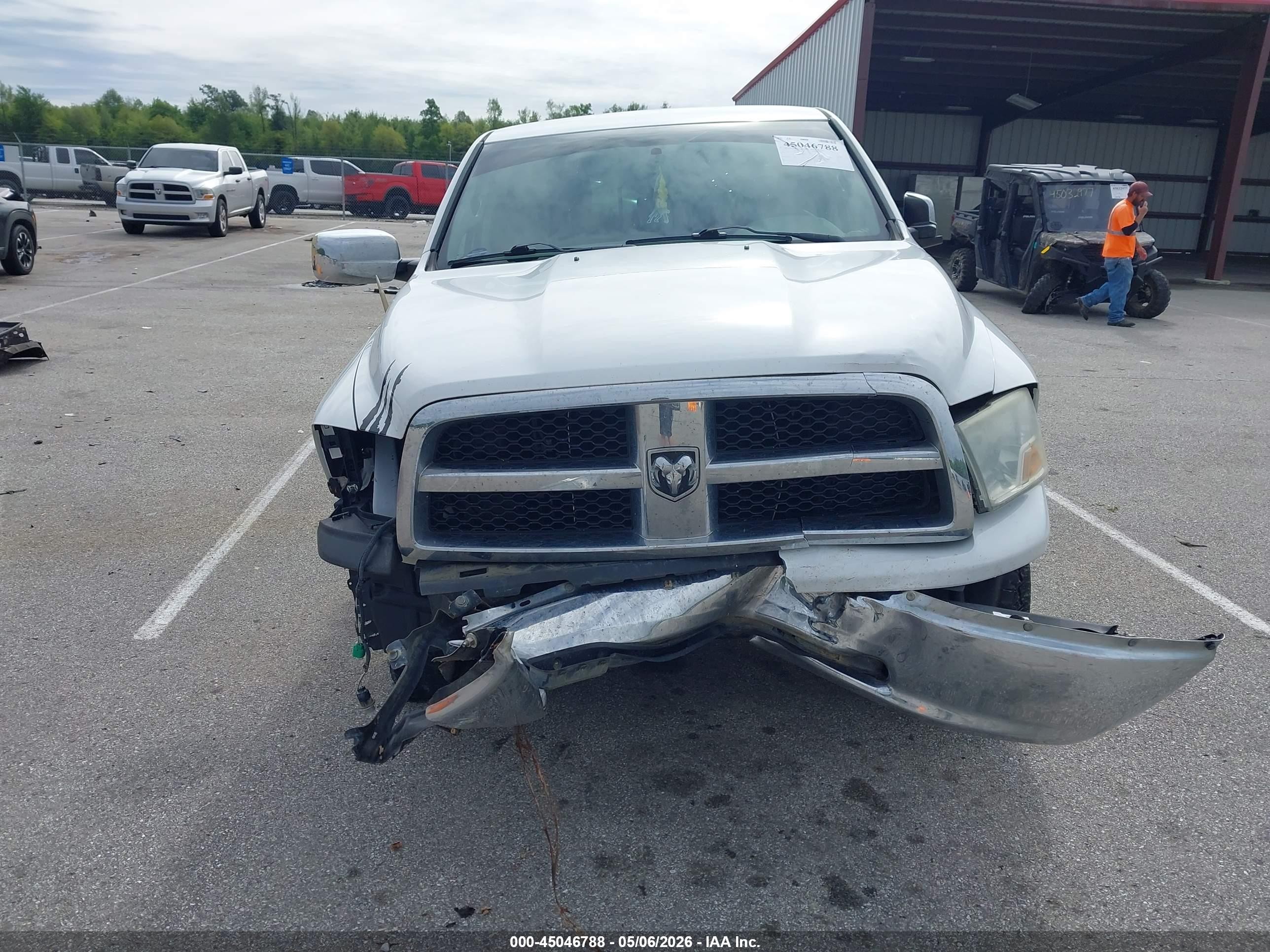 2011 Ram Ram 1500 Slt White vin: 1D7RV1GP9BS535682