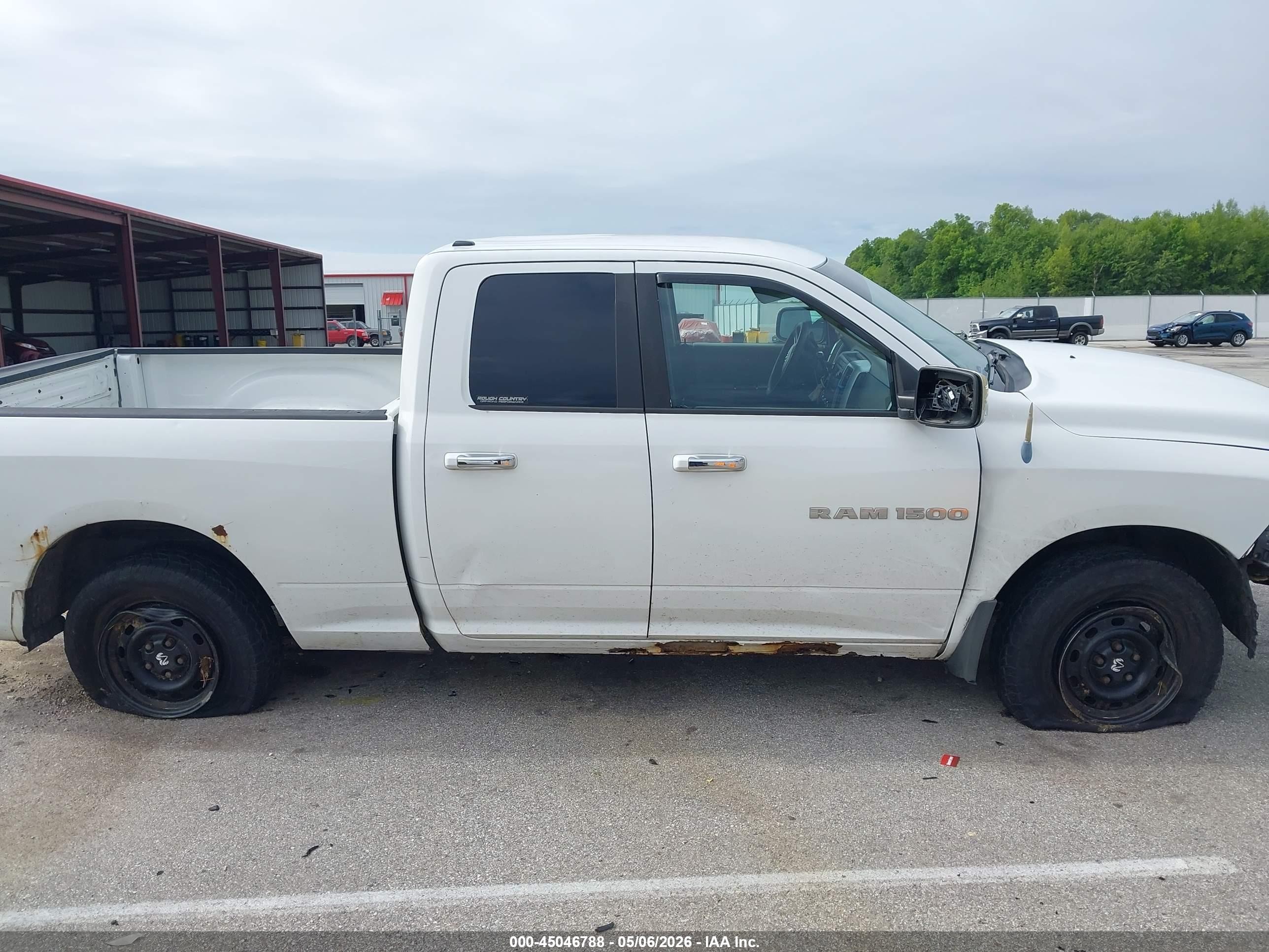 2011 Ram Ram 1500 Slt White vin: 1D7RV1GP9BS535682