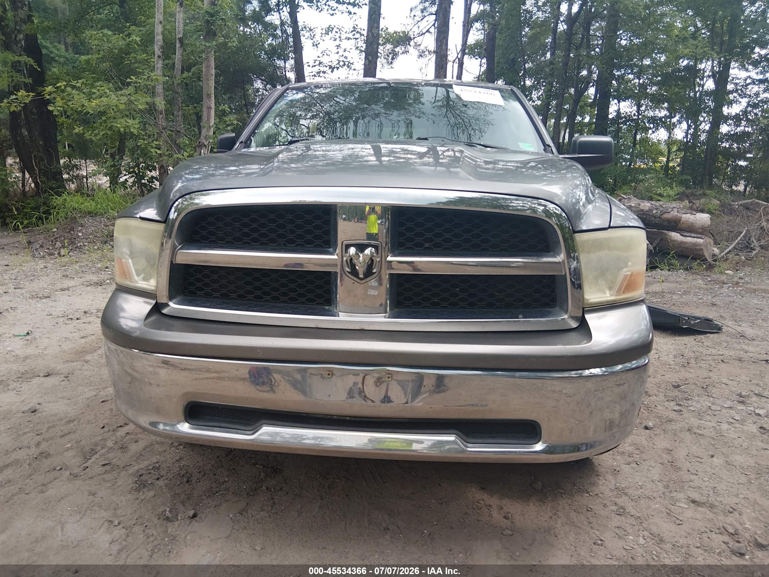 2010 Dodge Ram 1500 Slt/sport/trx Gray vin: 1D7RV1GPXAS113144