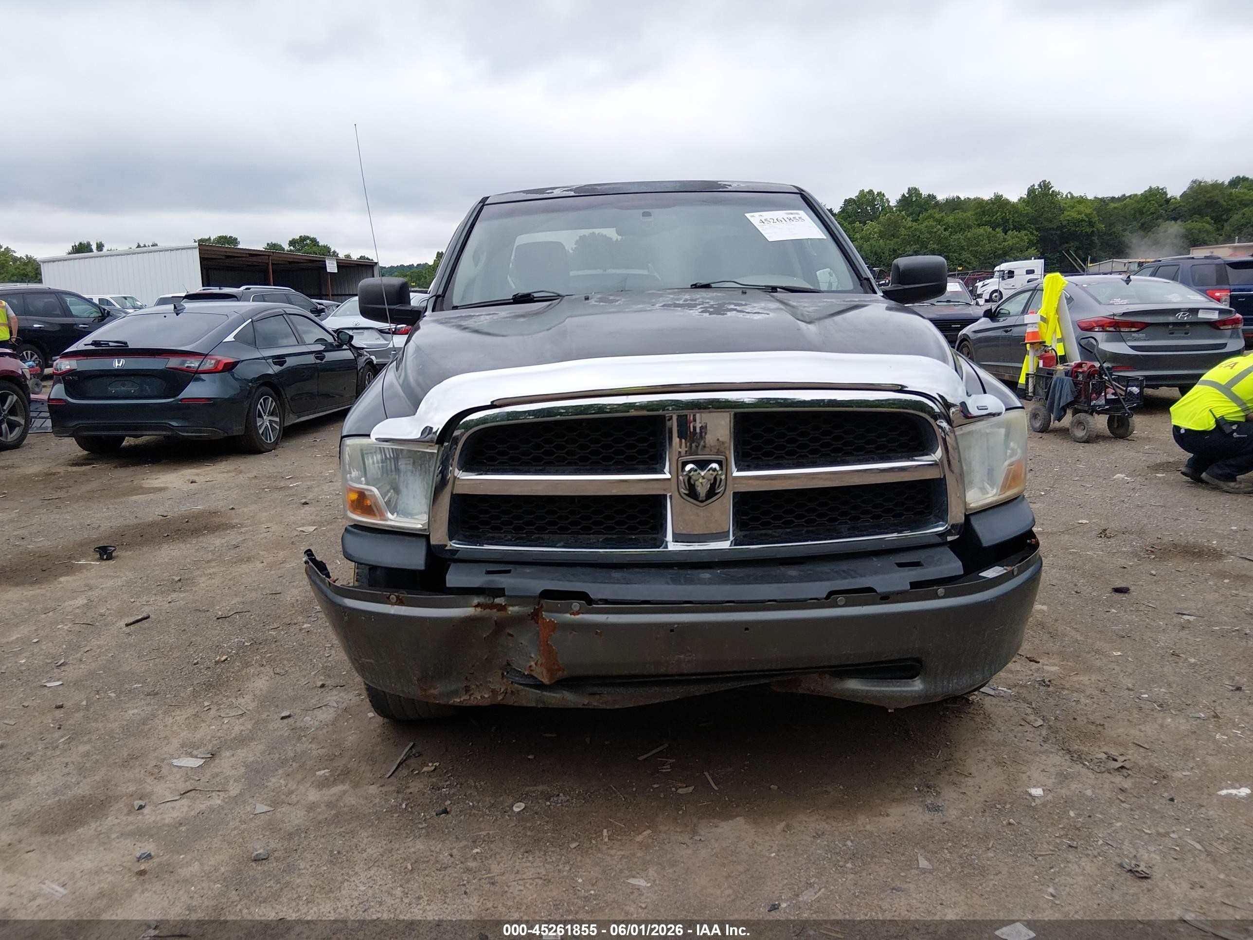 2010 Dodge Ram 1500 St Black vin: 1D7RV1GPXAS199328