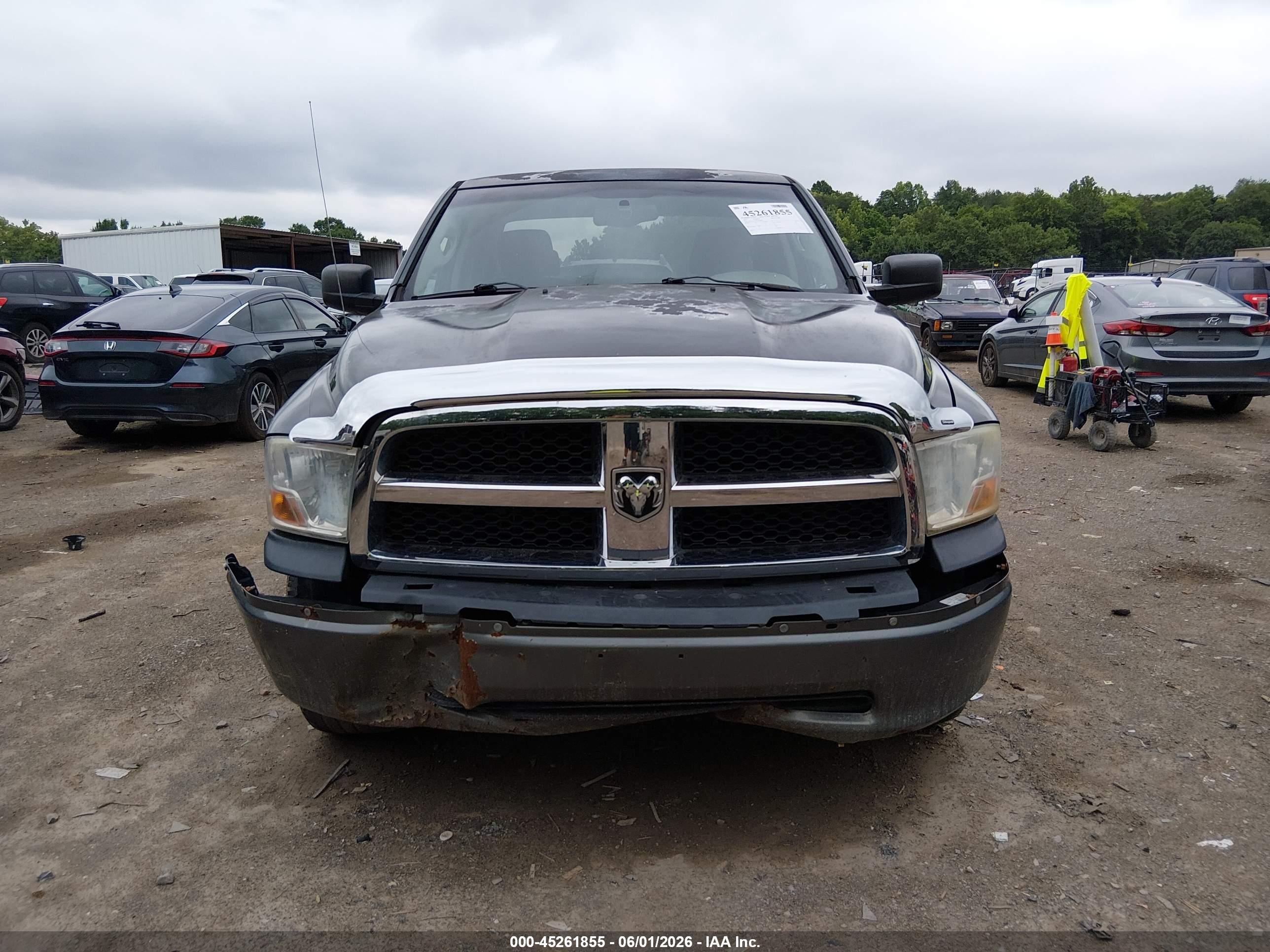 2010 Dodge Ram 1500 St Black vin: 1D7RV1GPXAS199328