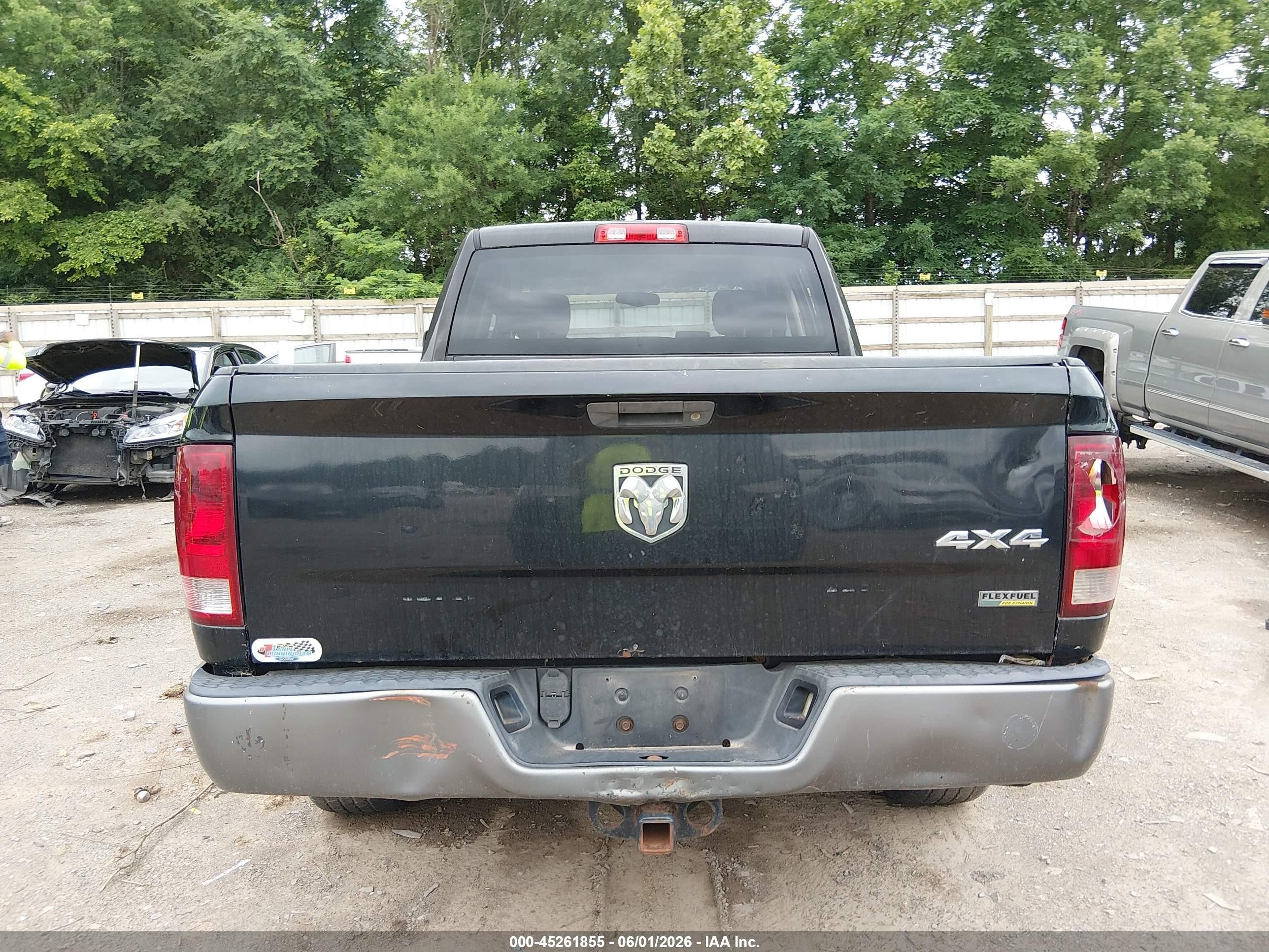 2010 Dodge Ram 1500 St Black vin: 1D7RV1GPXAS199328