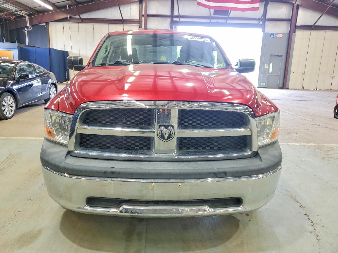 2010 Dodge Ram 1500 Red vin: 1D7RV1GPXAS231629