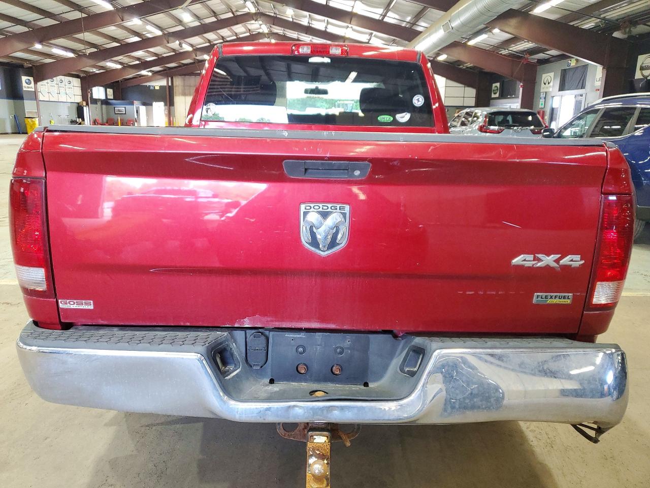 2010 Dodge Ram 1500 Red vin: 1D7RV1GPXAS231629