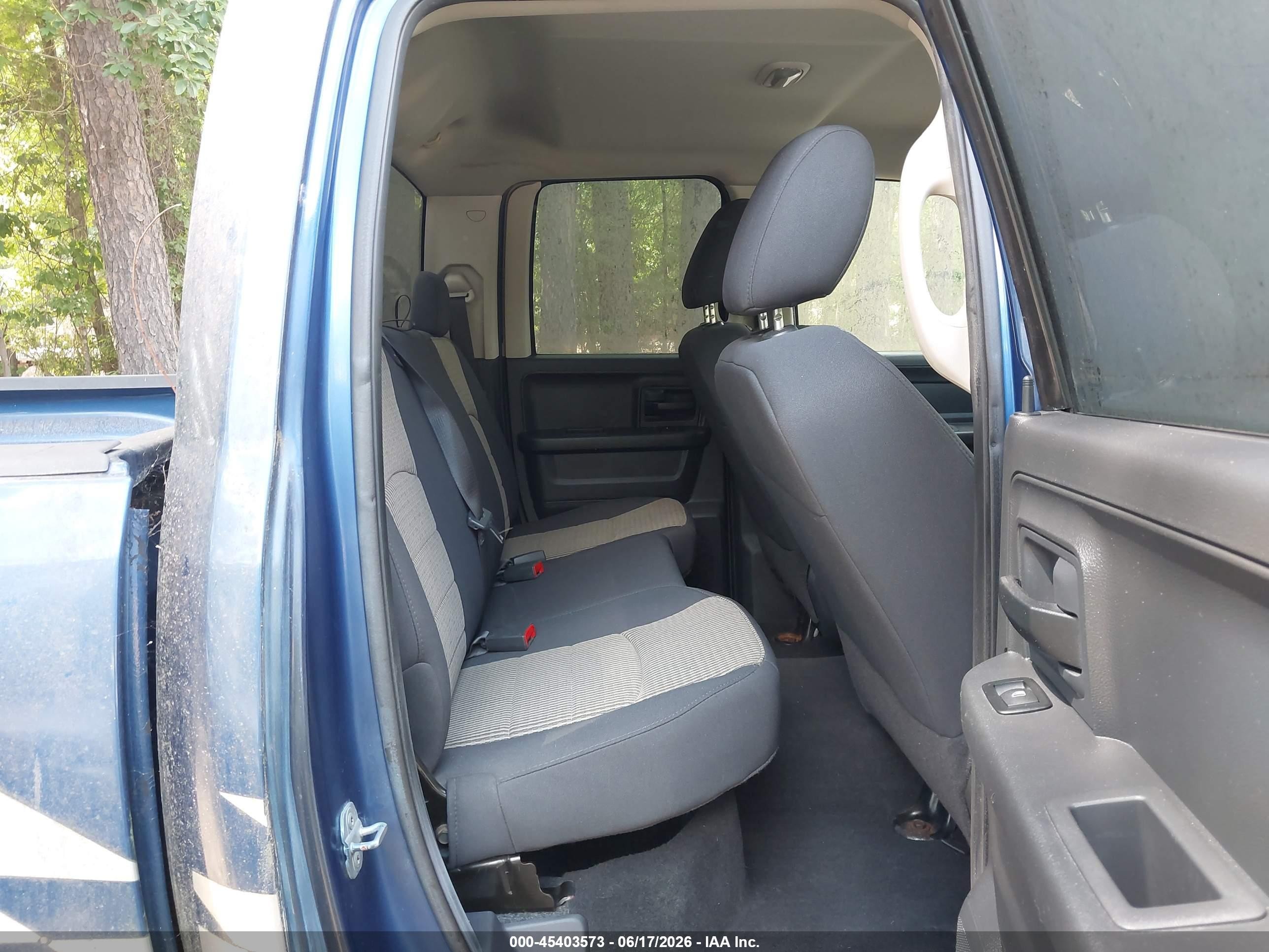 2010 Dodge Ram 1500 St Blue vin: 1D7RV1GPXAS257938
