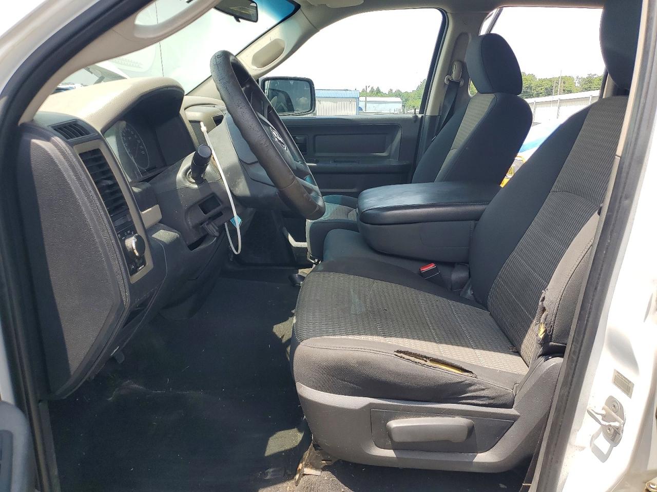 2011 Dodge Ram 1500 White vin: 1D7RV1GPXBS572529