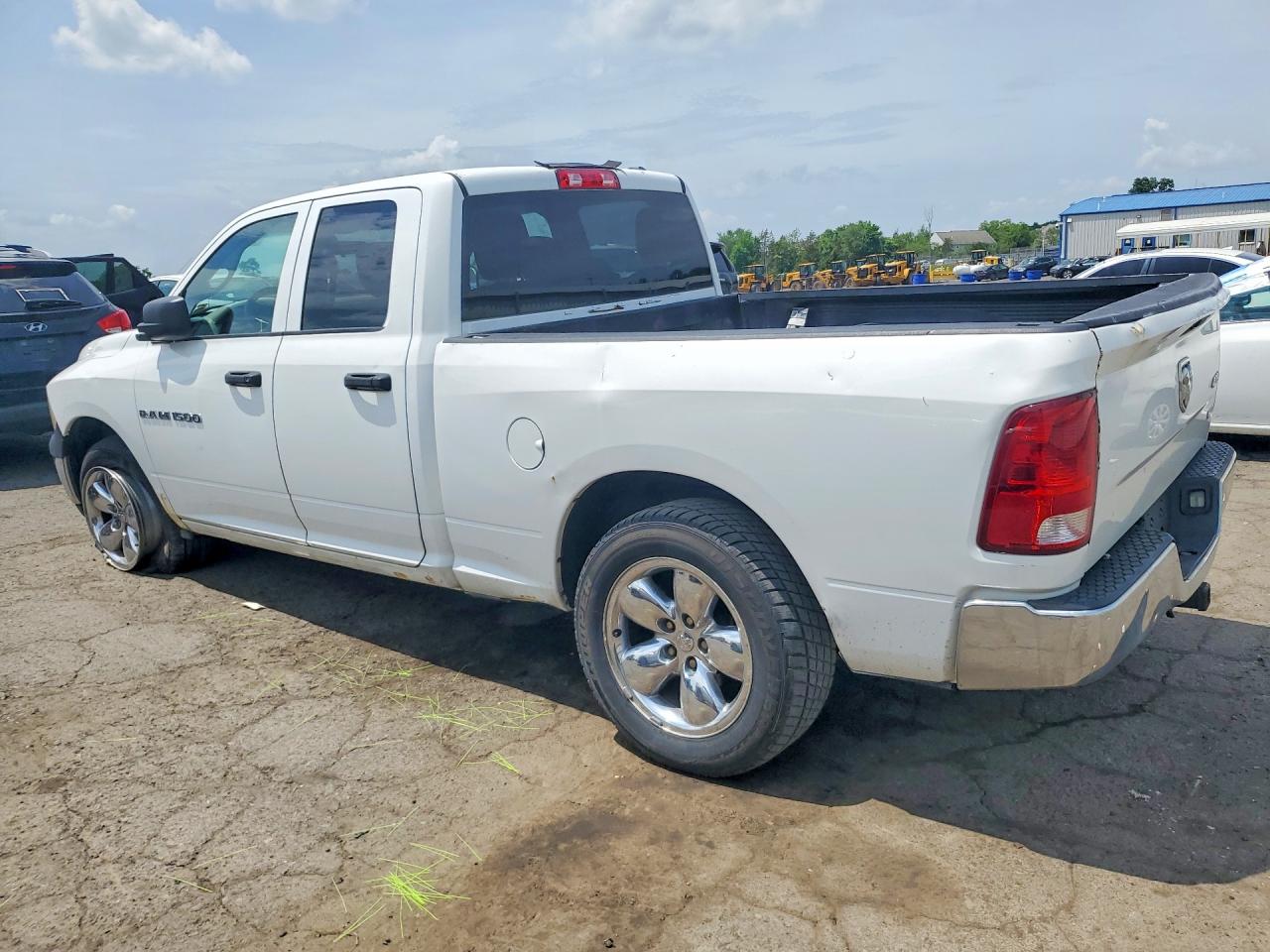 2011 Dodge Ram 1500 White vin: 1D7RV1GPXBS572529