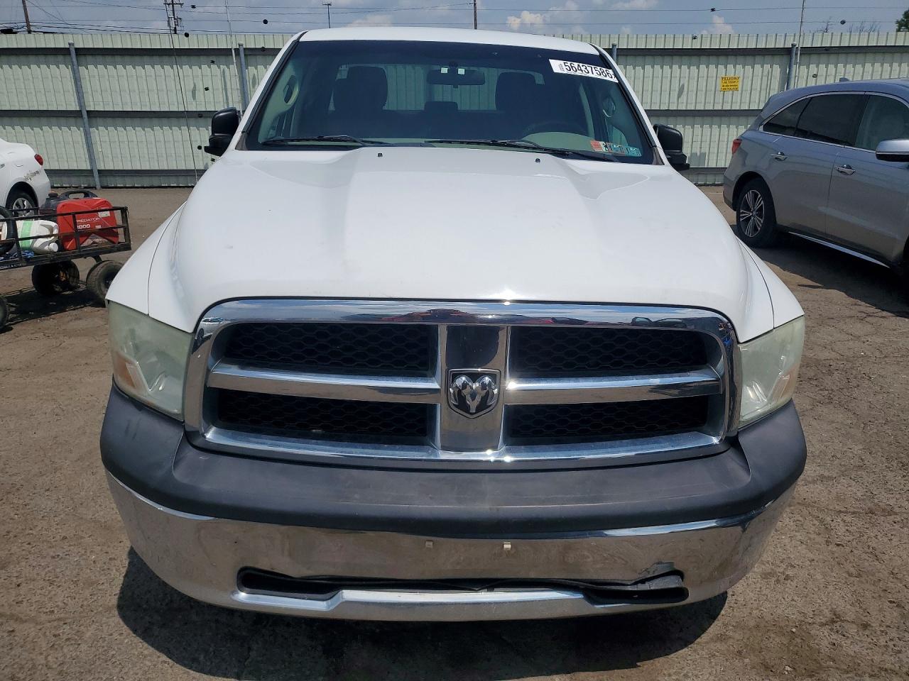 2011 Dodge Ram 1500 White vin: 1D7RV1GPXBS572529