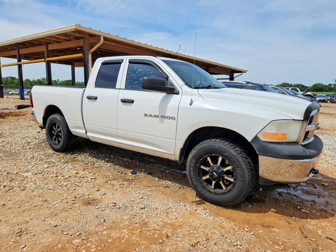 2011 Dodge Ram 1500 Белый vin: 1D7RV1GPXBS680276