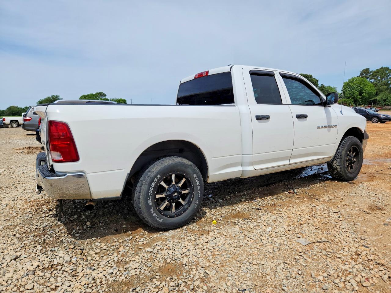 2011 Dodge Ram 1500 Белый vin: 1D7RV1GPXBS680276