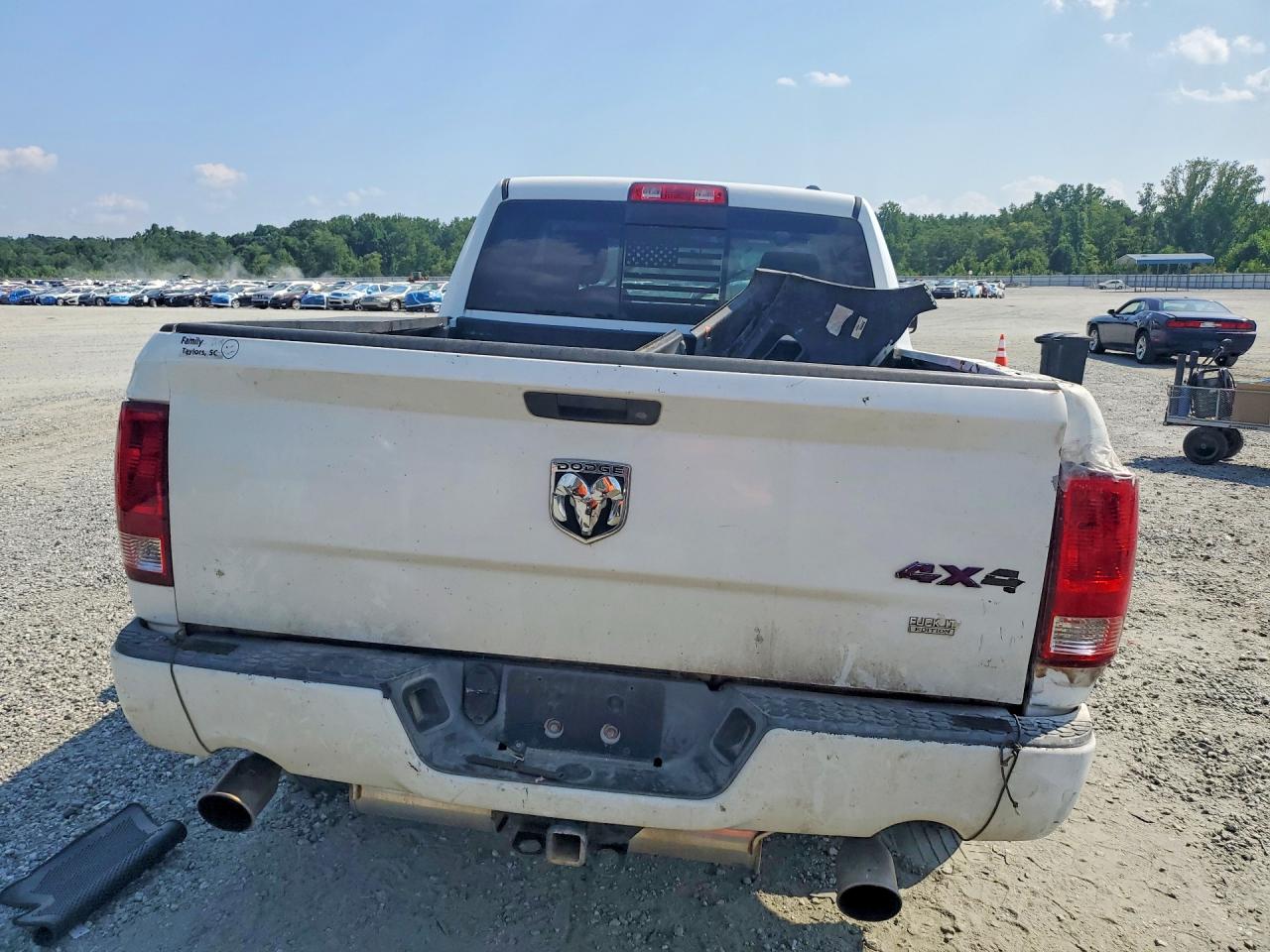 2010 Dodge Ram 1500 White vin: 1D7RV1GT0AS183569