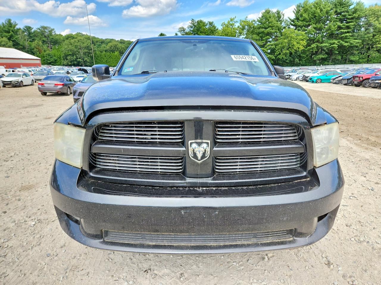 2010 Dodge Ram 1500 Black vin: 1D7RV1GT0AS251451