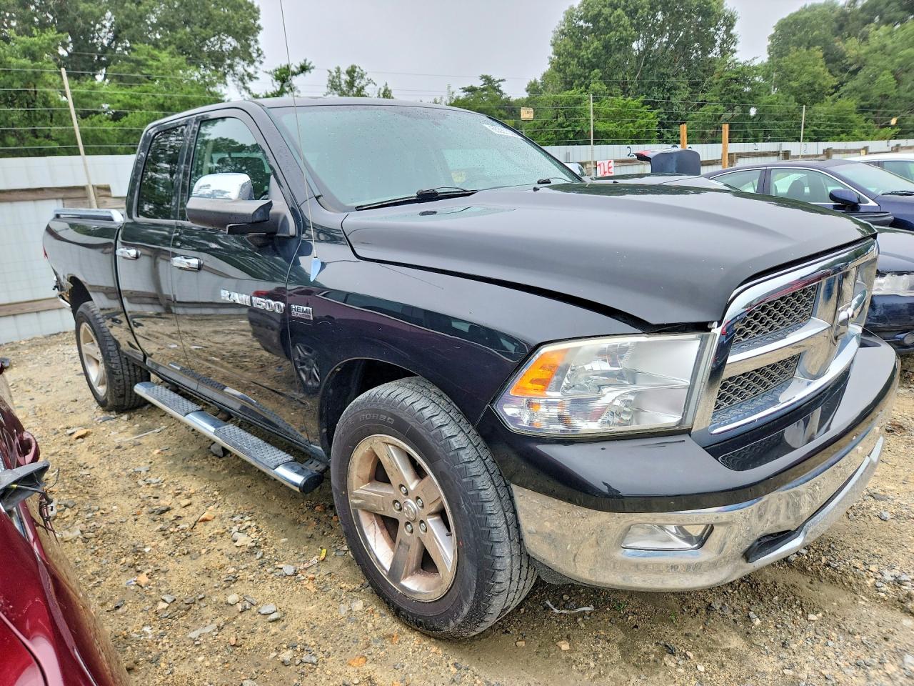 2011 Dodge Ram 1500 Black vin: 1D7RV1GT0BS524521