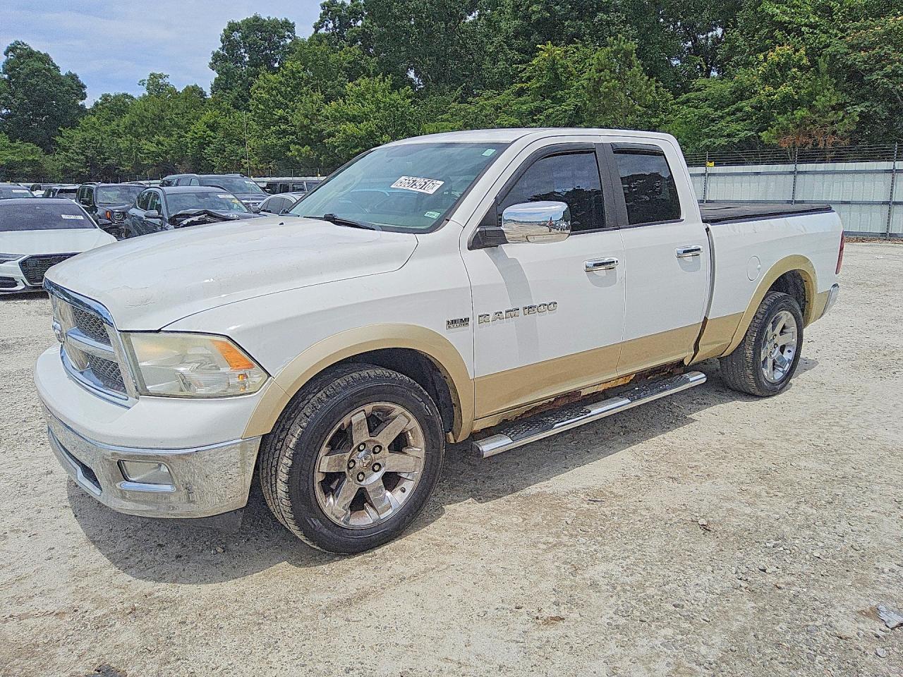 2011 Dodge Ram 1500 White vin: 1D7RV1GT0BS580281